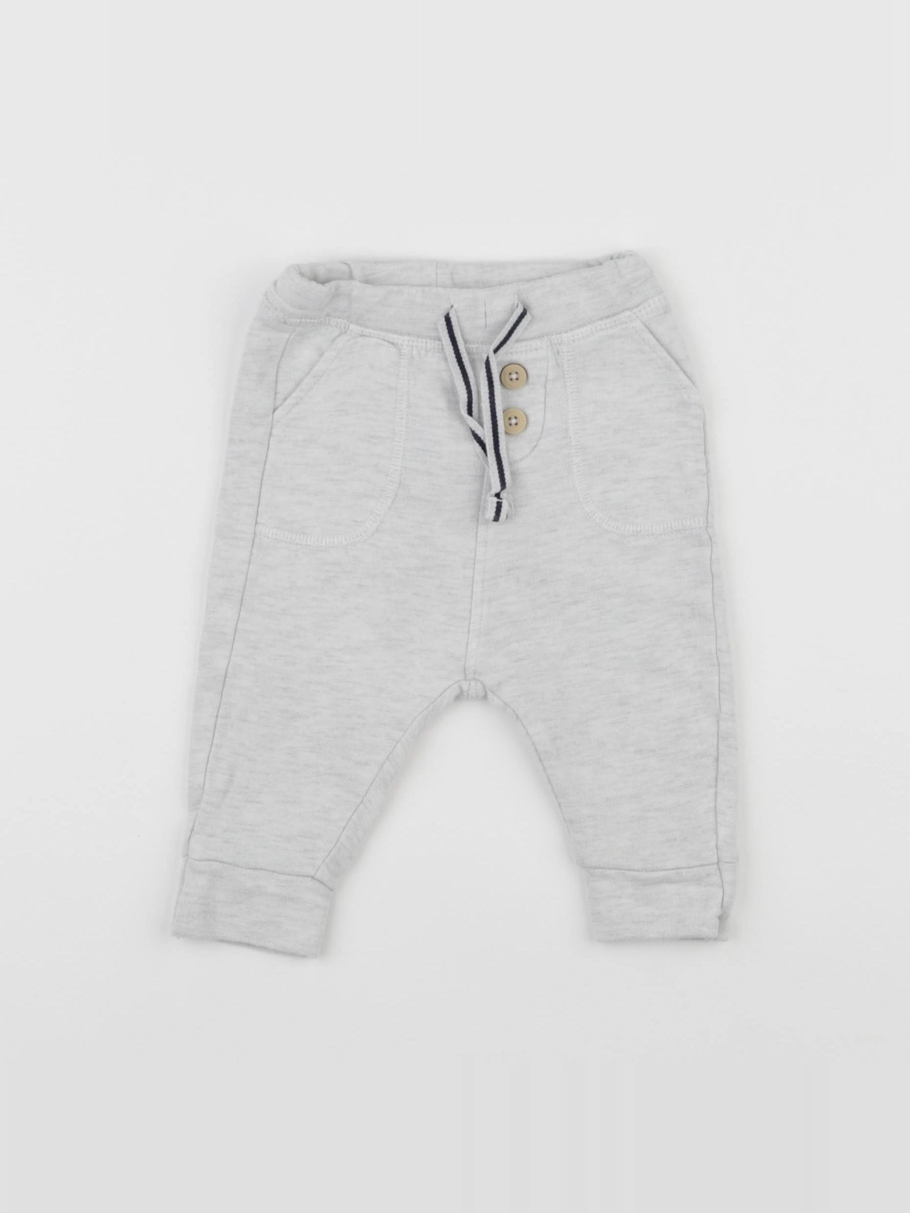 Tape à l'oeil - jogging doublé gris - 6 mois