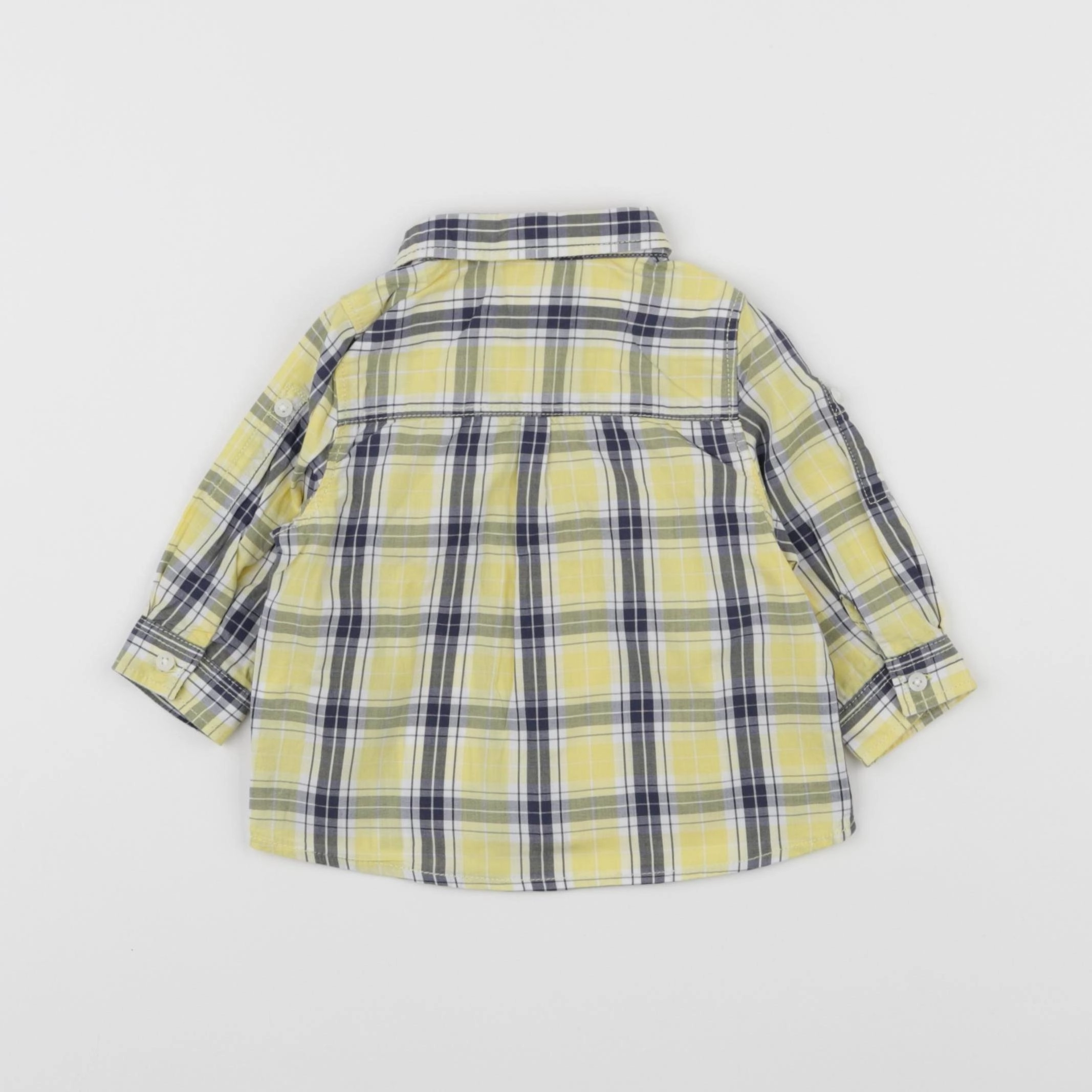 Tape à l'oeil - chemise jaune - 6 mois