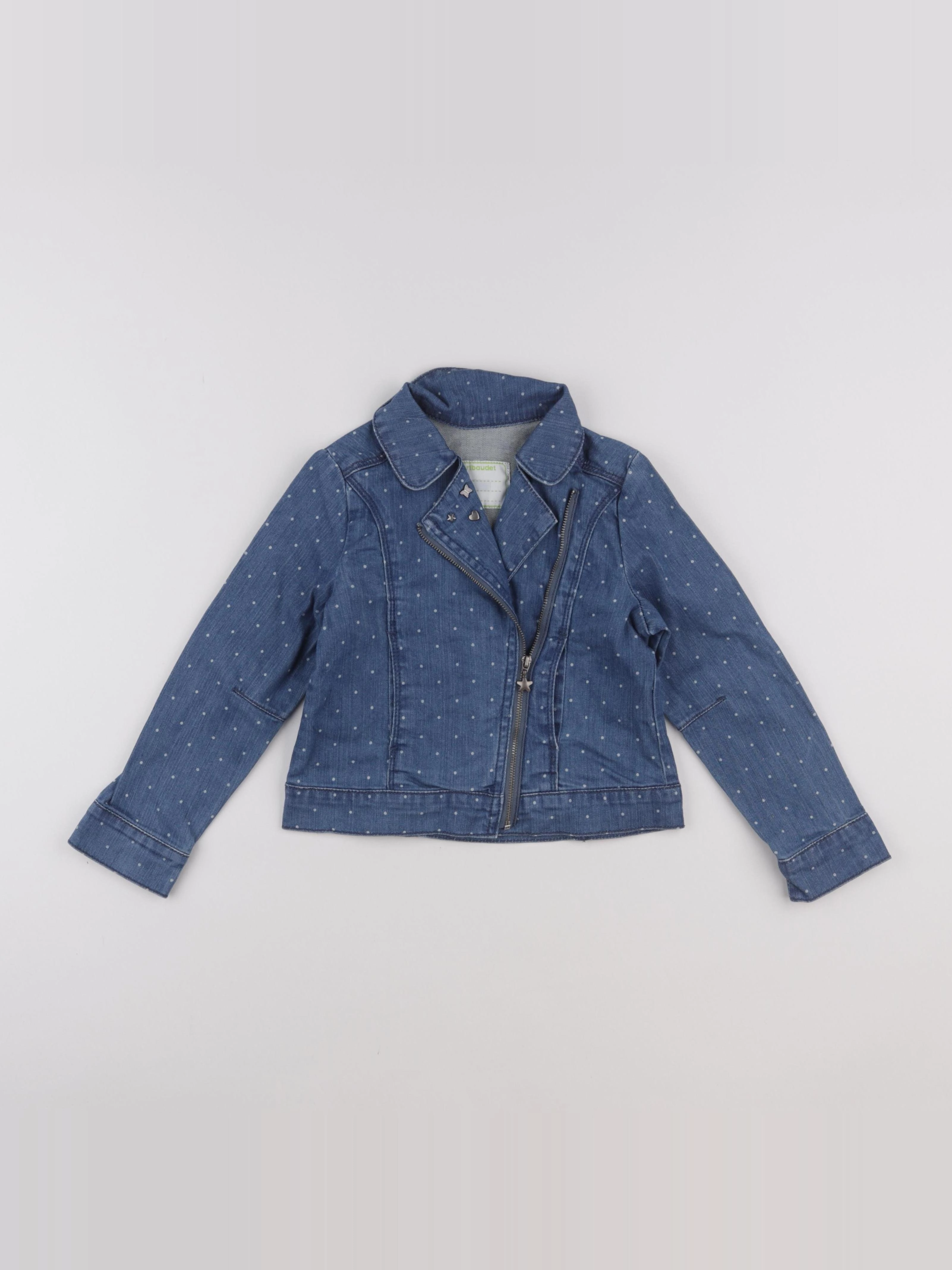 Vertbaudet - veste bleu - 6 ans