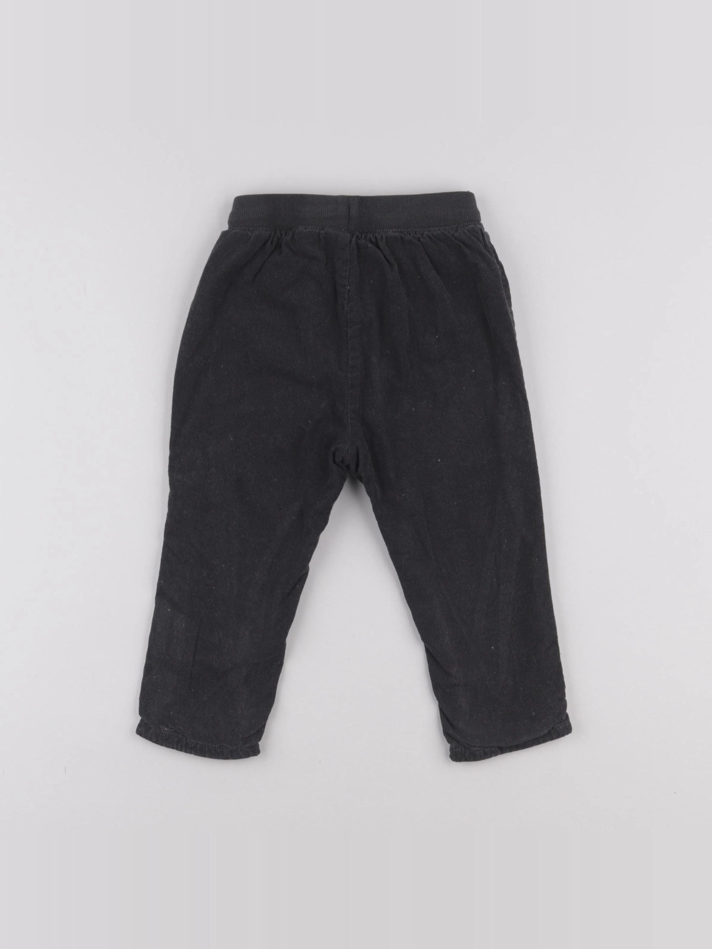 H&M - pantalon gris - 12/18 mois