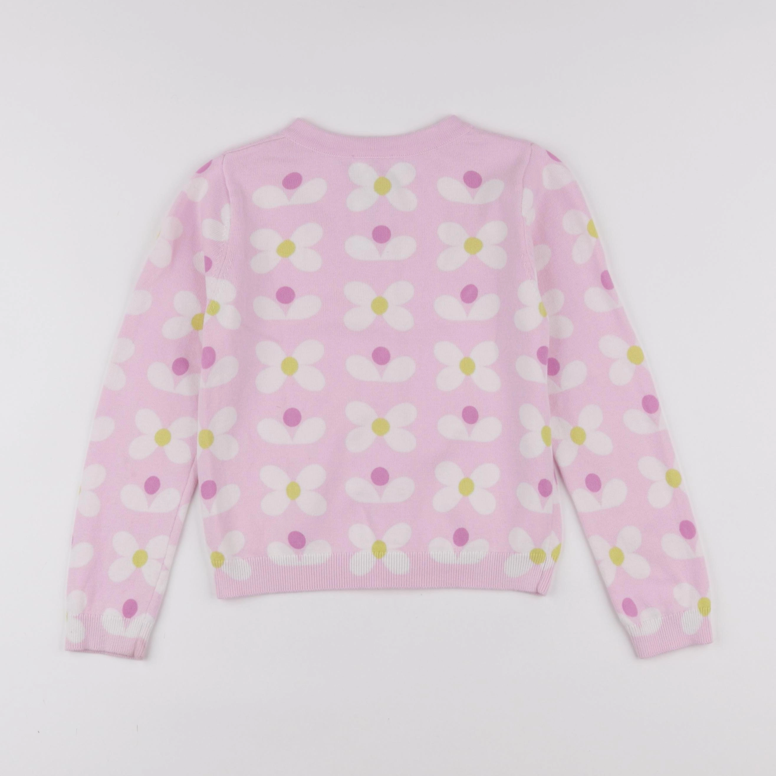 Jacadi - gilet rose - 8 ans
