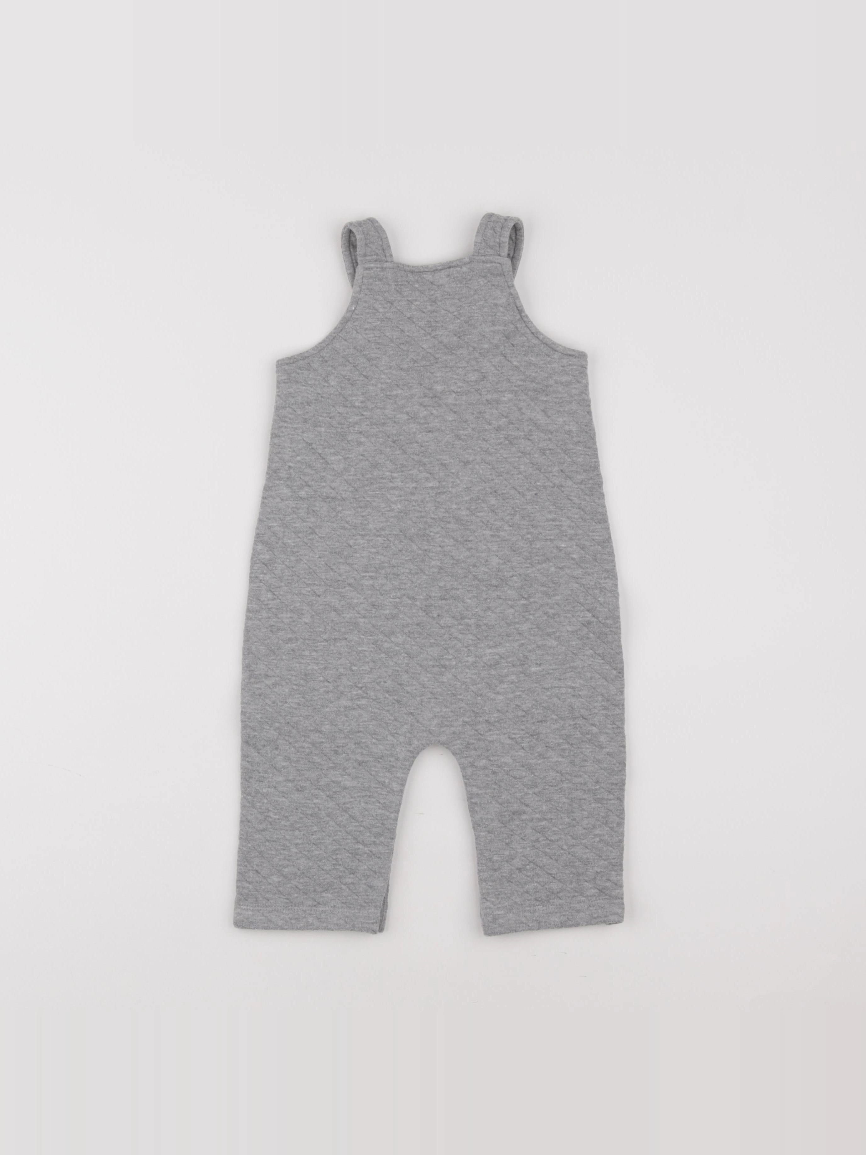 Boutchou - salopette gris - 9 mois