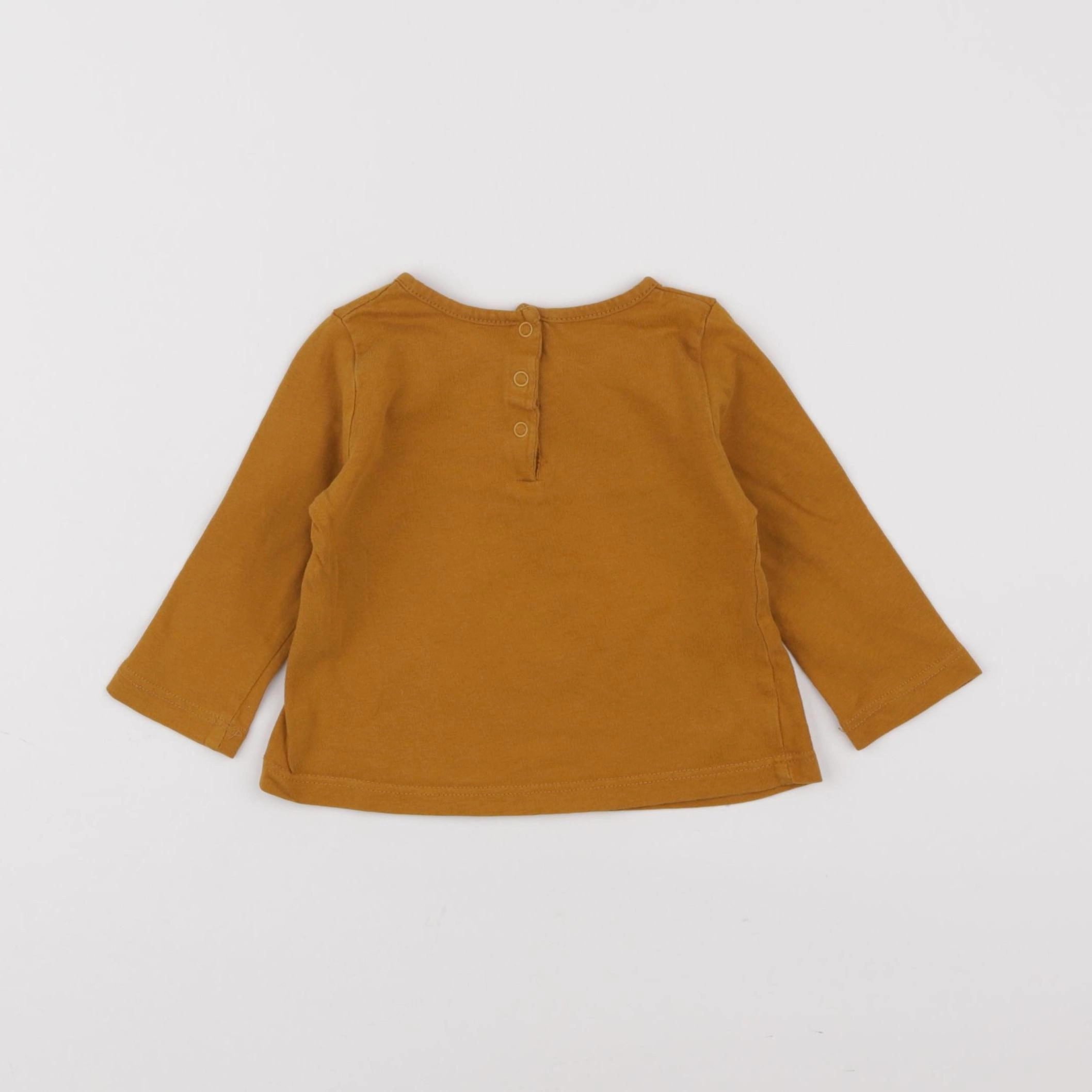 Boutchou - tee-shirt jaune - 6 mois