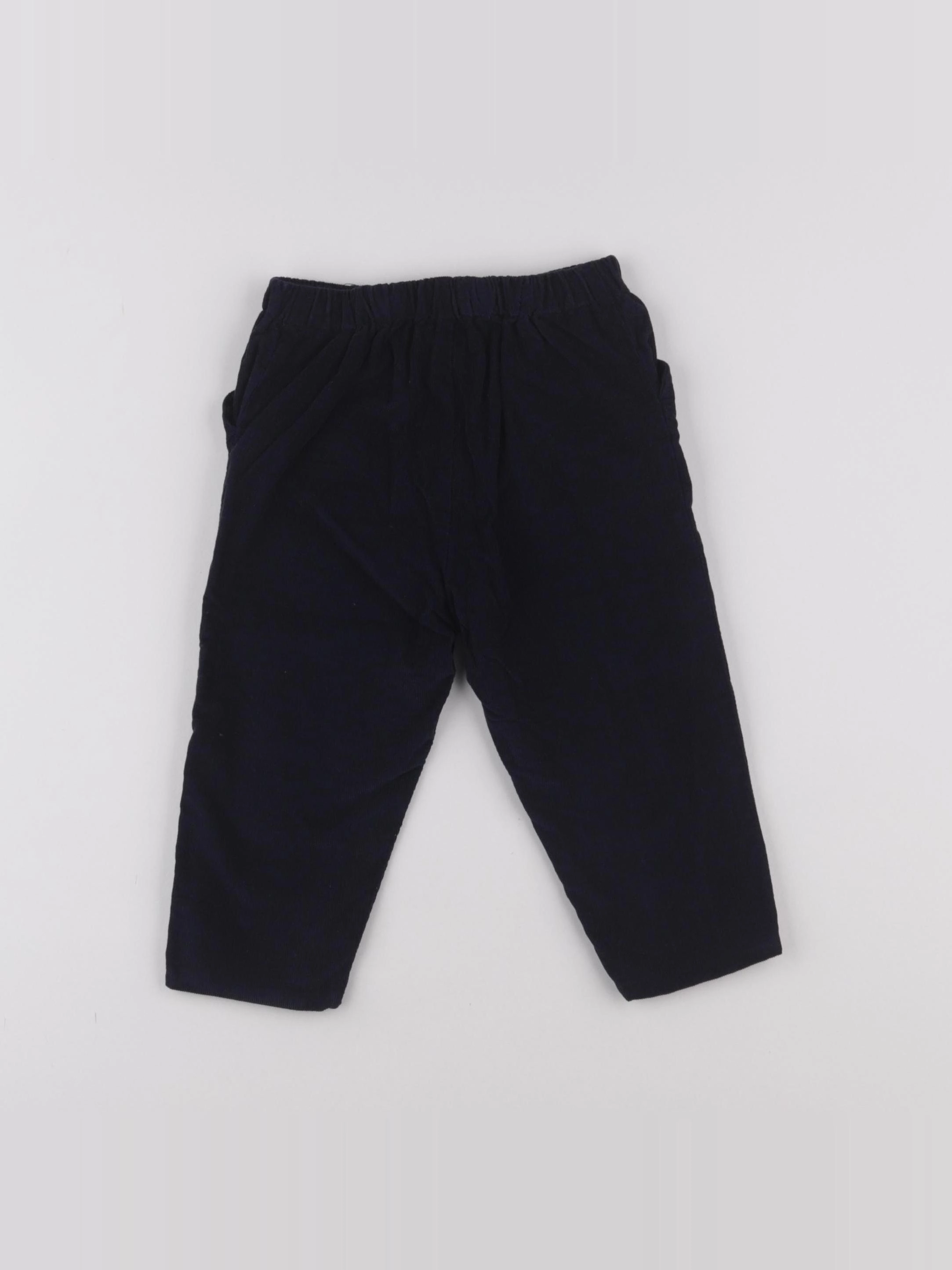 Jacadi - pantalon bleu - 18 mois