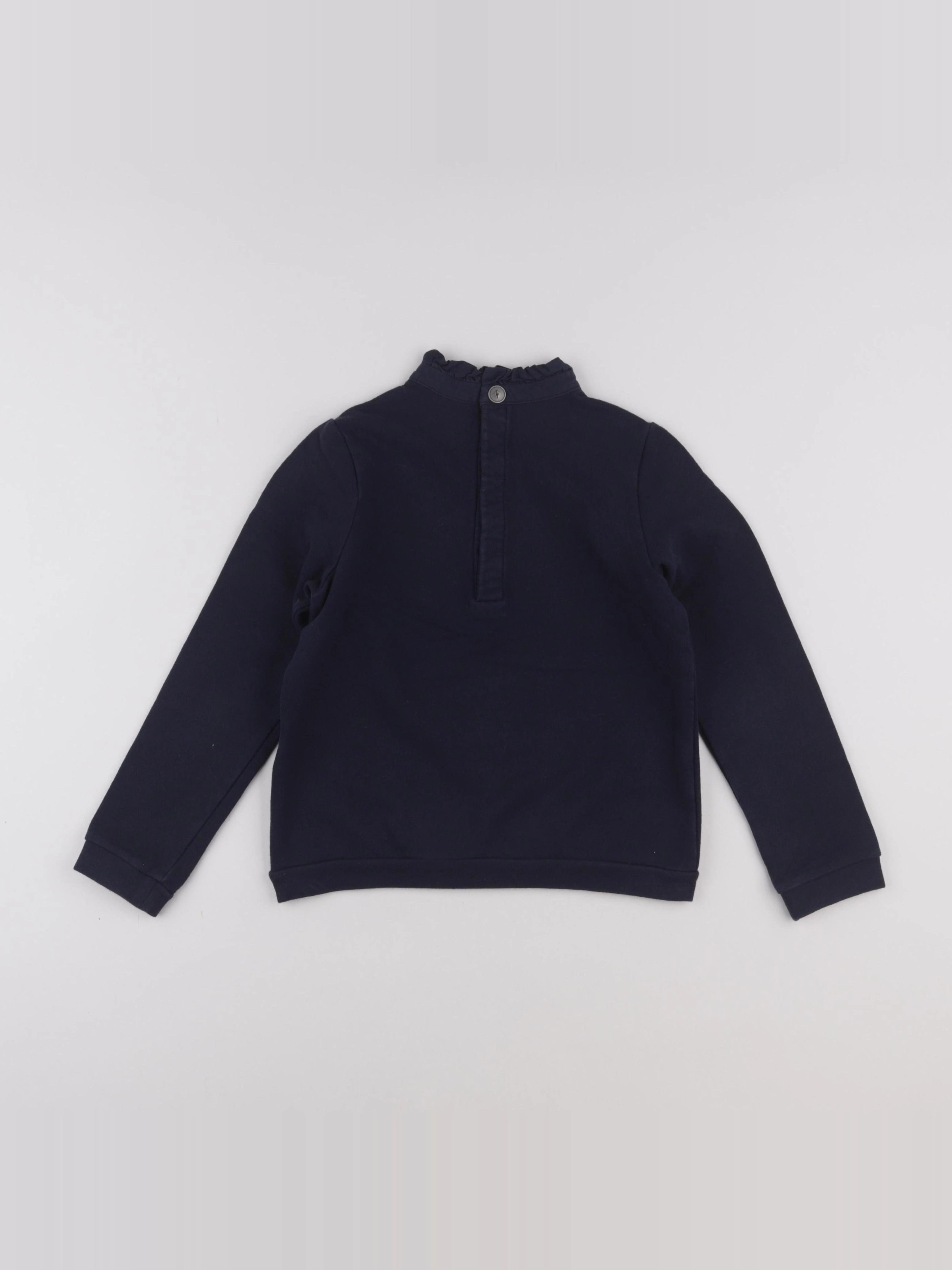 IKKS - sweat bleu - 8 ans