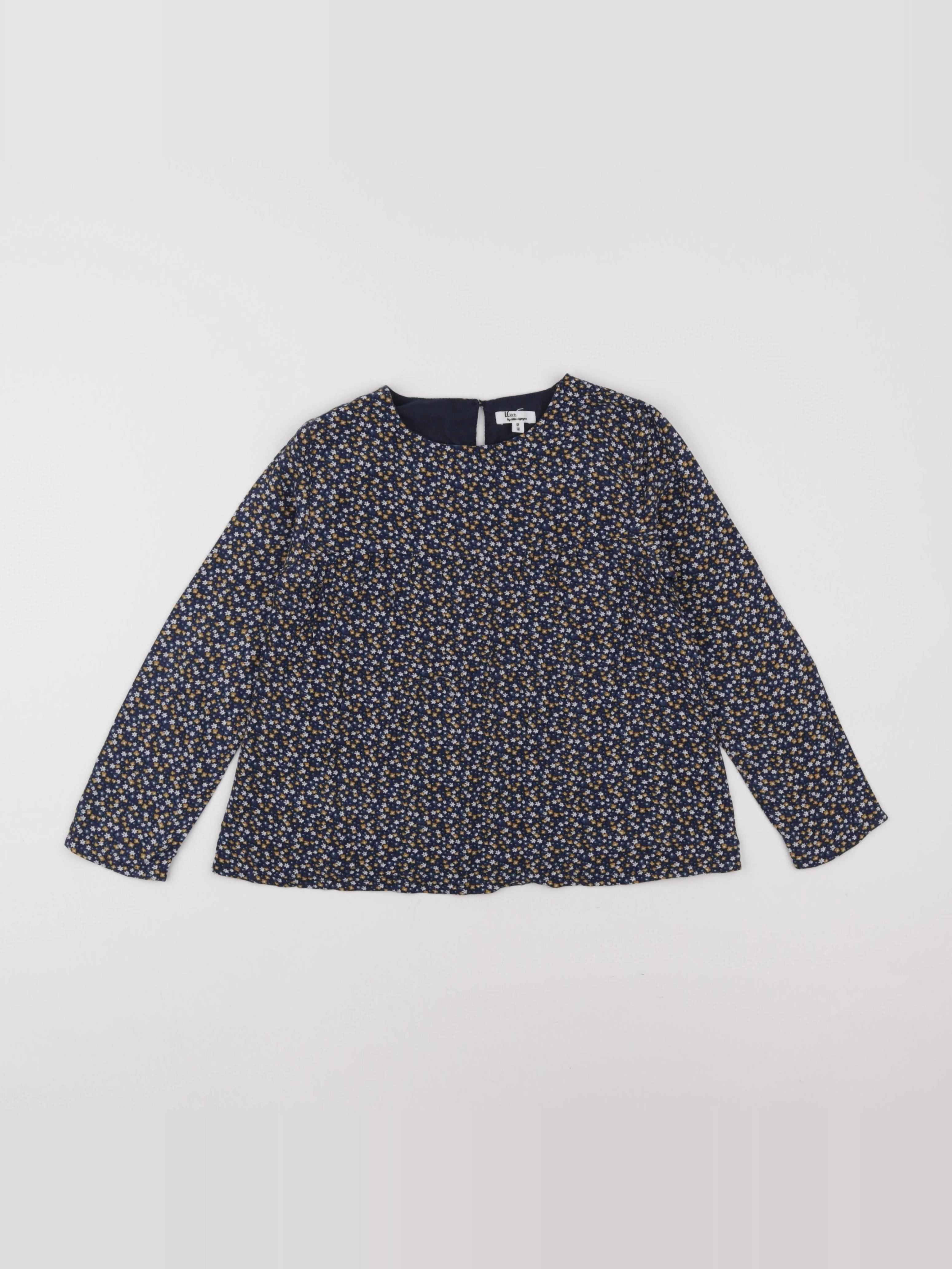Little Cigogne - blouse bleu - 6 ans