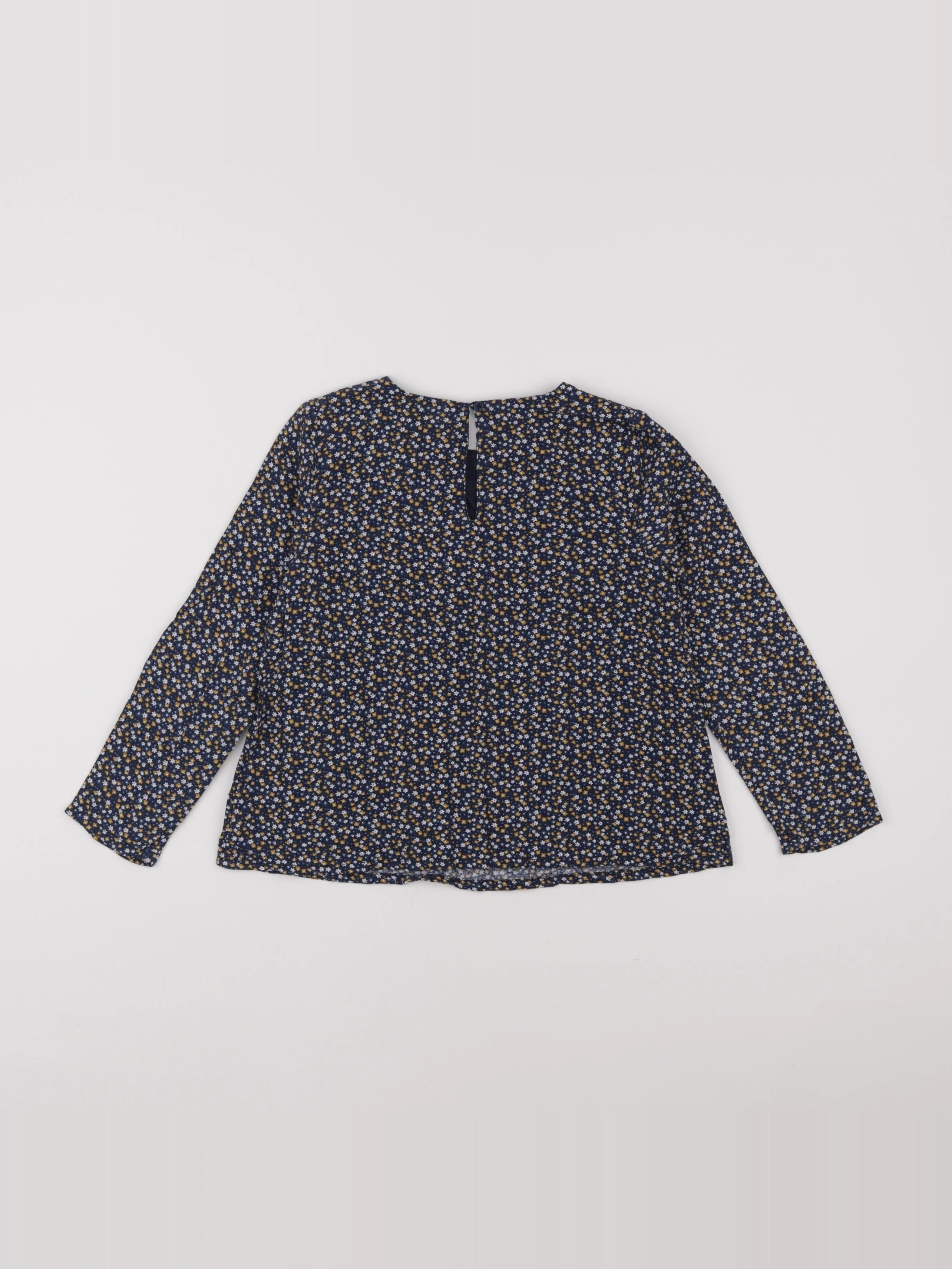 Little Cigogne - blouse bleu - 6 ans