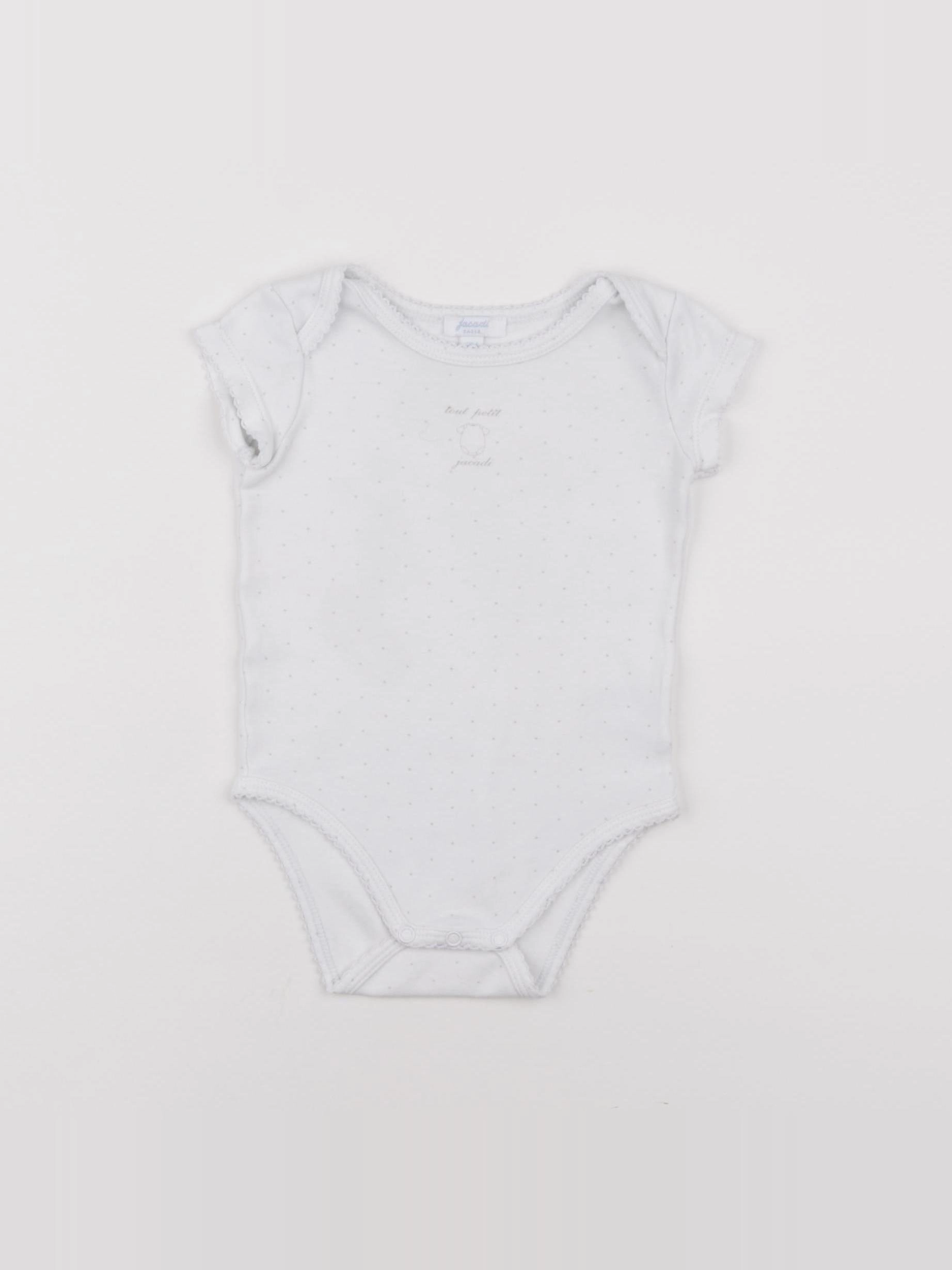 Jacadi - body blanc - 3 mois