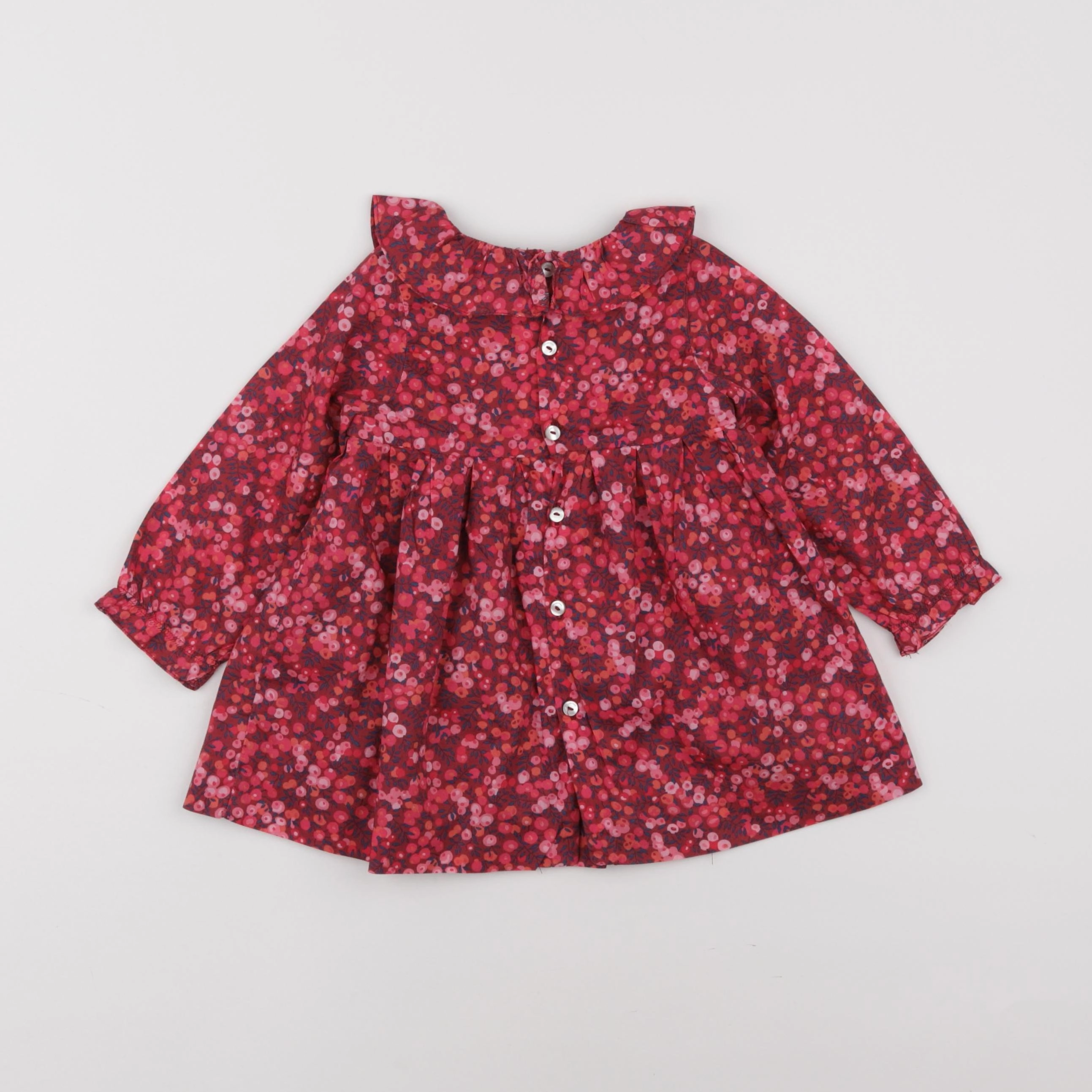 Jacadi - robe liberty rose - 12 mois