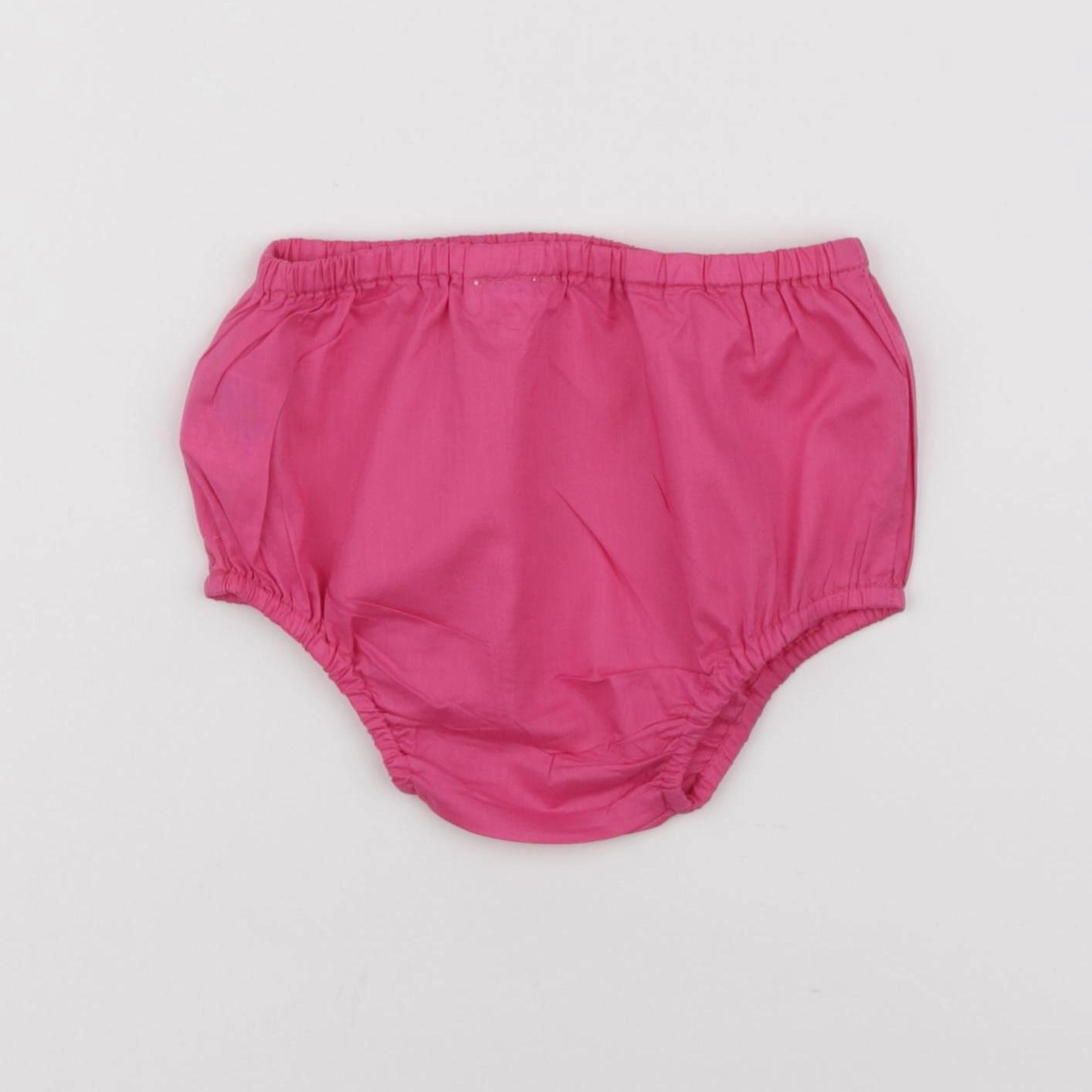 Jacadi - bloomer rose - 6 mois