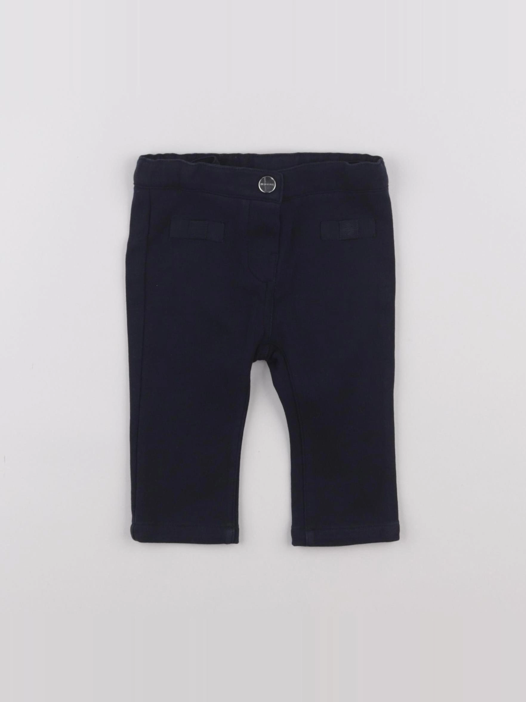 Jacadi - pantalon bleu - 6 mois
