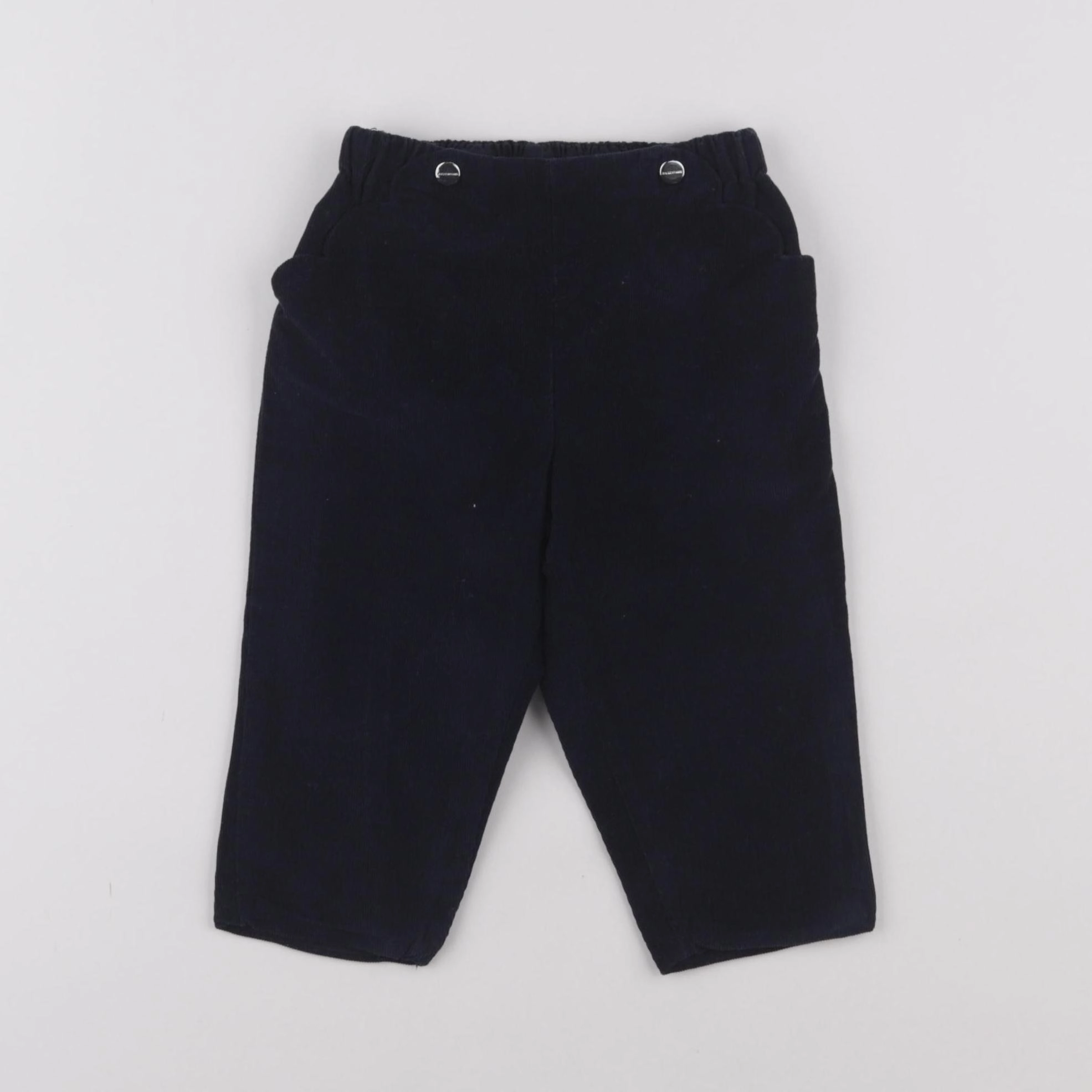 Jacadi - pantalon bleu - 12 mois