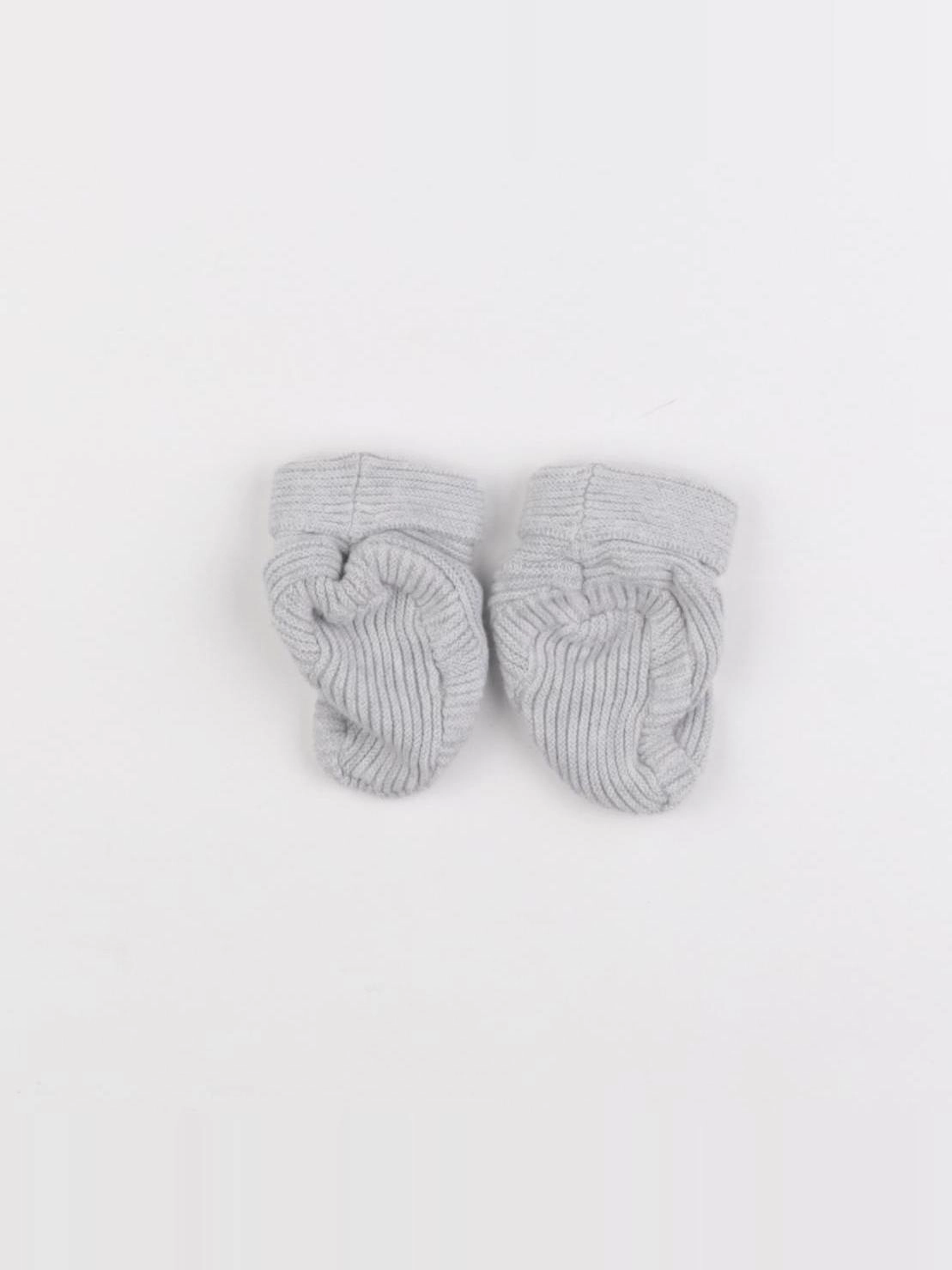 Vertbaudet - chaussons gris - pointure 17