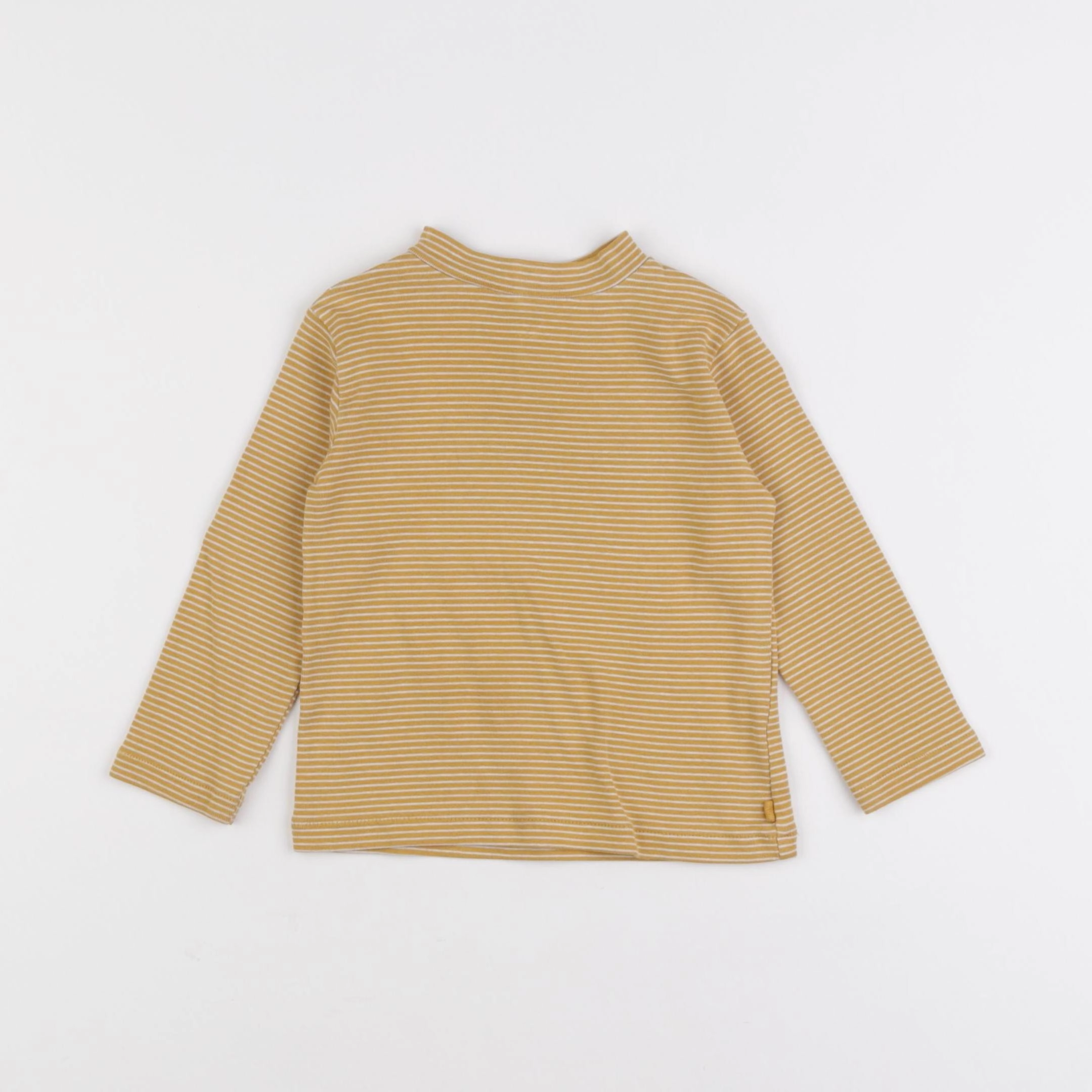 Zara - sous-pull jaune - 12/18 mois