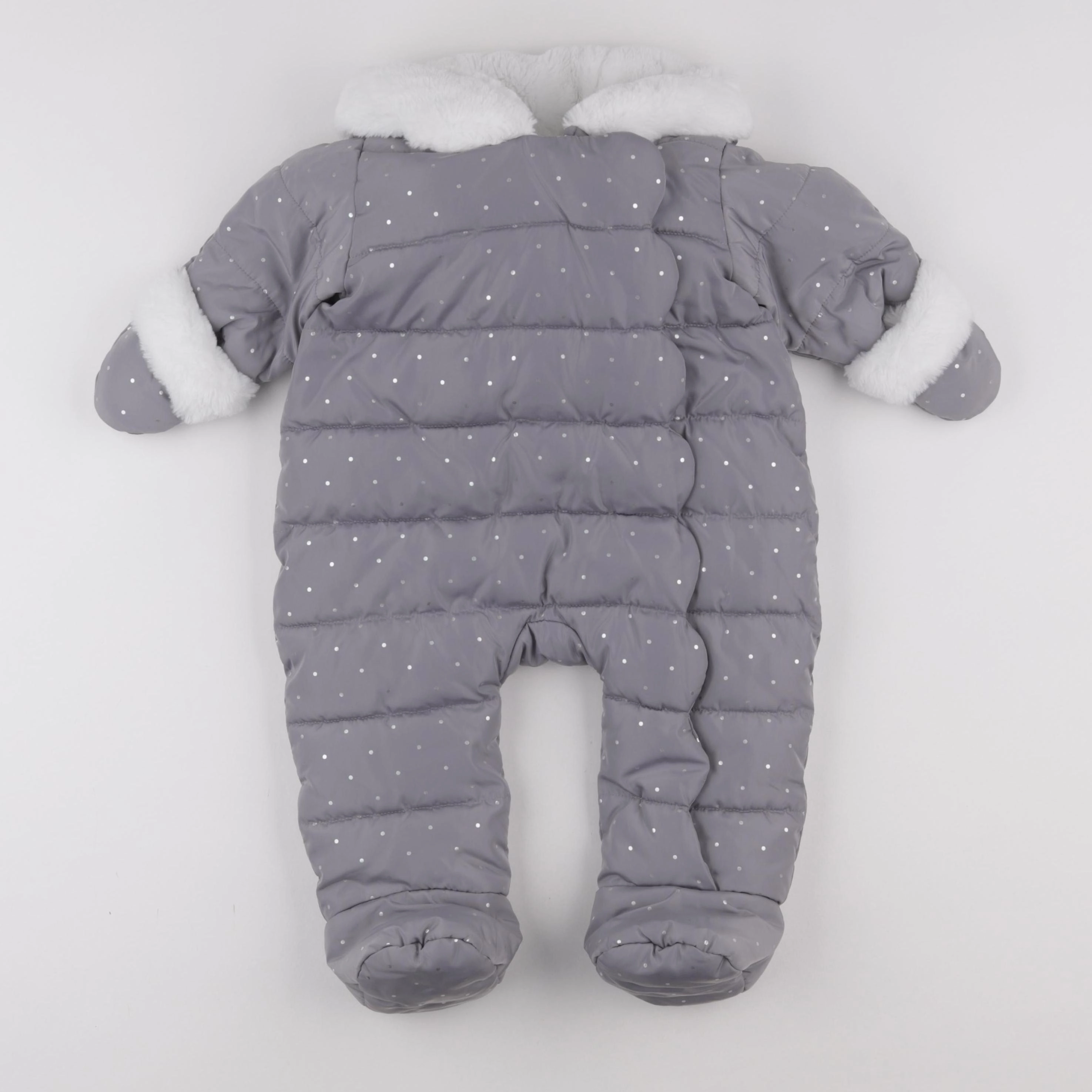 Jacadi - combi-pilote gris - 12 mois