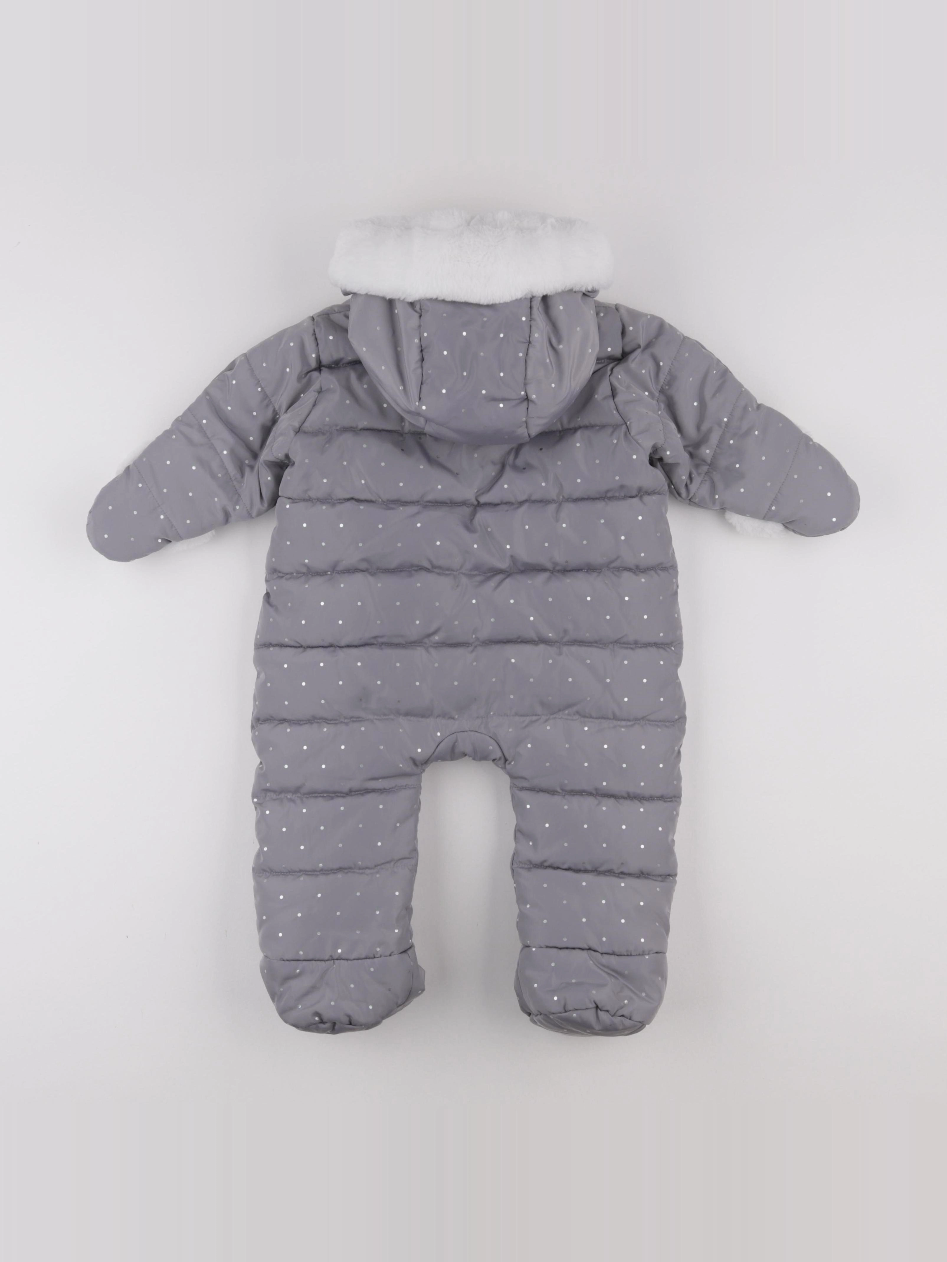Jacadi - combi-pilote gris - 12 mois