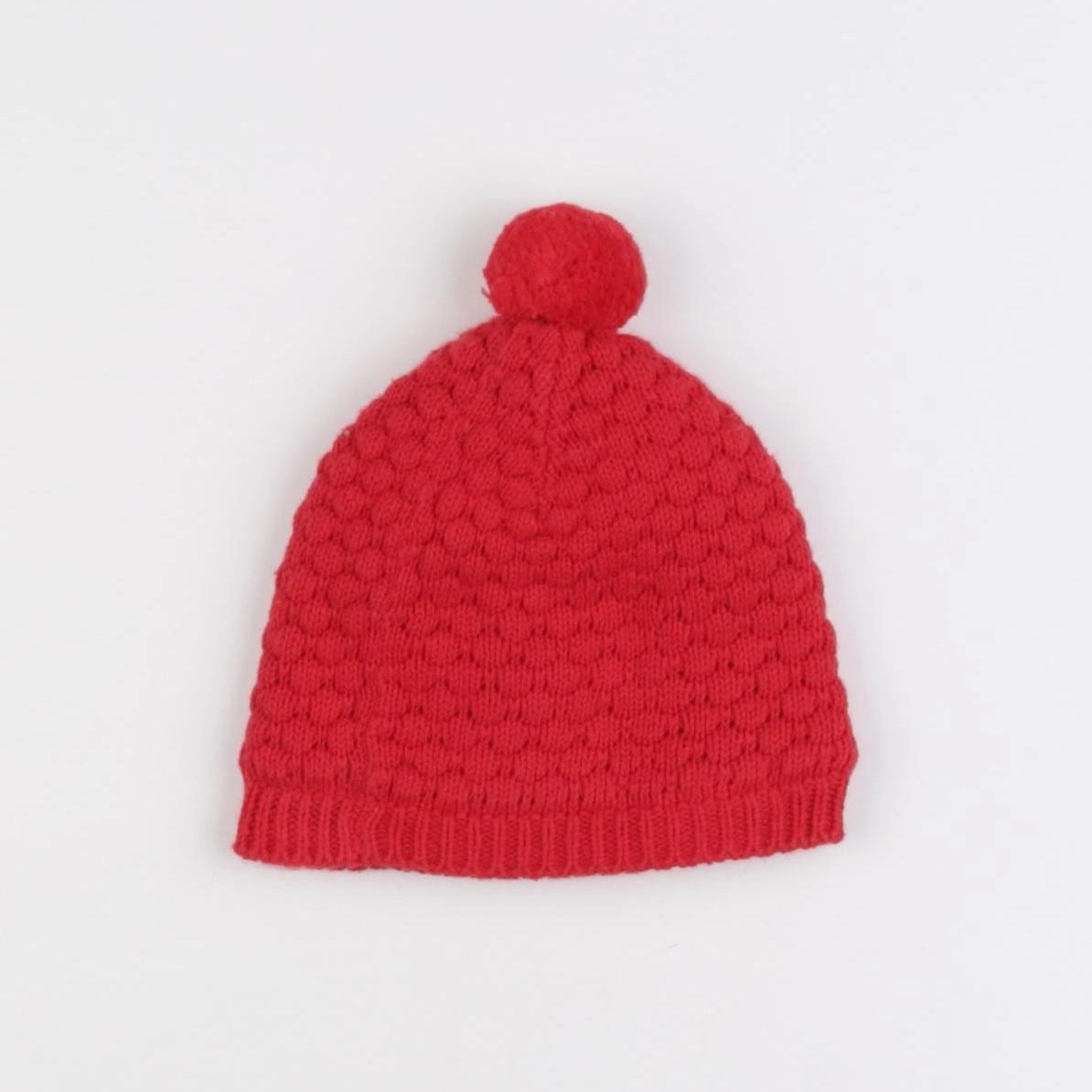 Jacadi - bonnet rouge - 6 mois