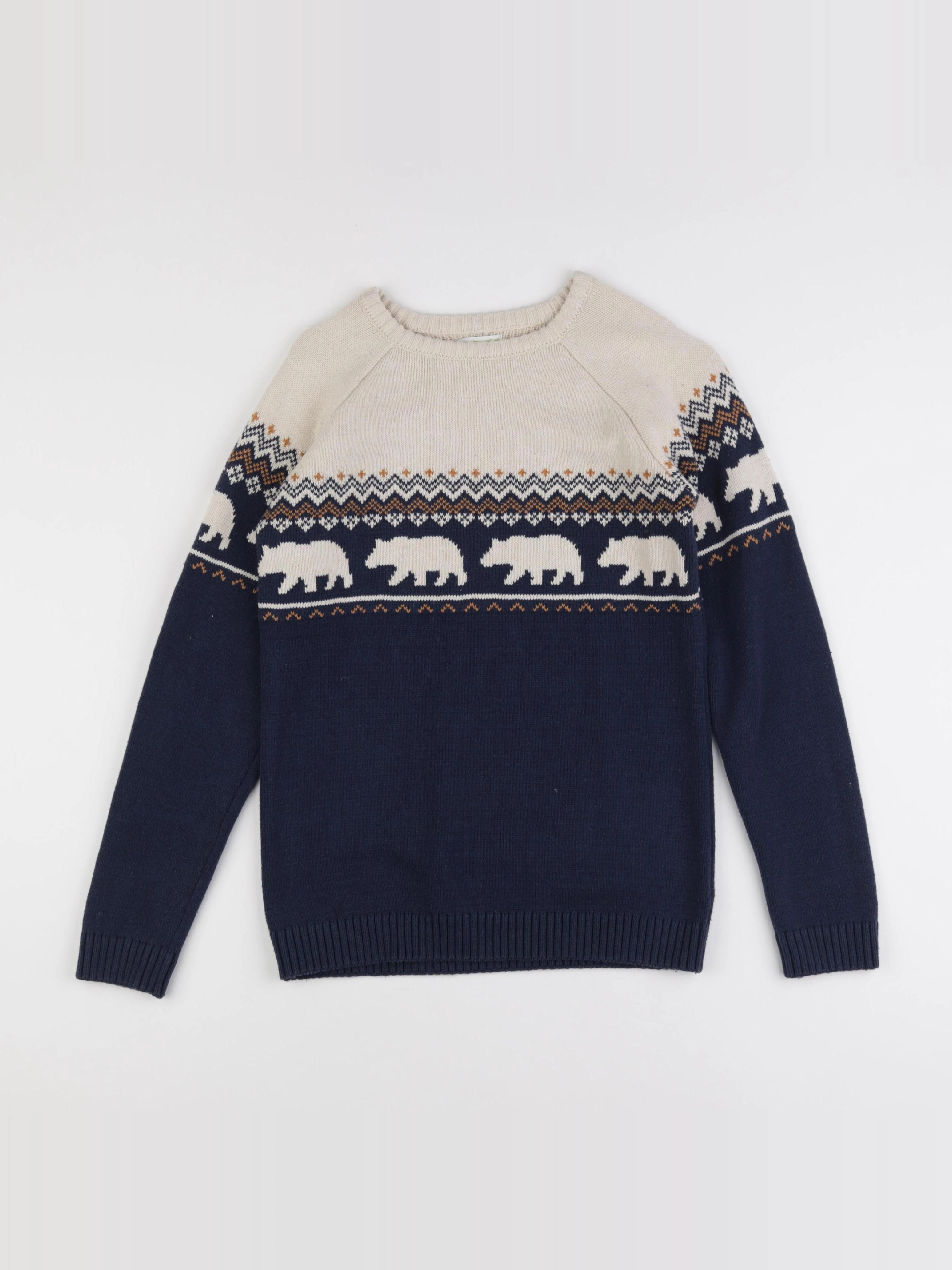 Vertbaudet - pull bleu - 12 ans
