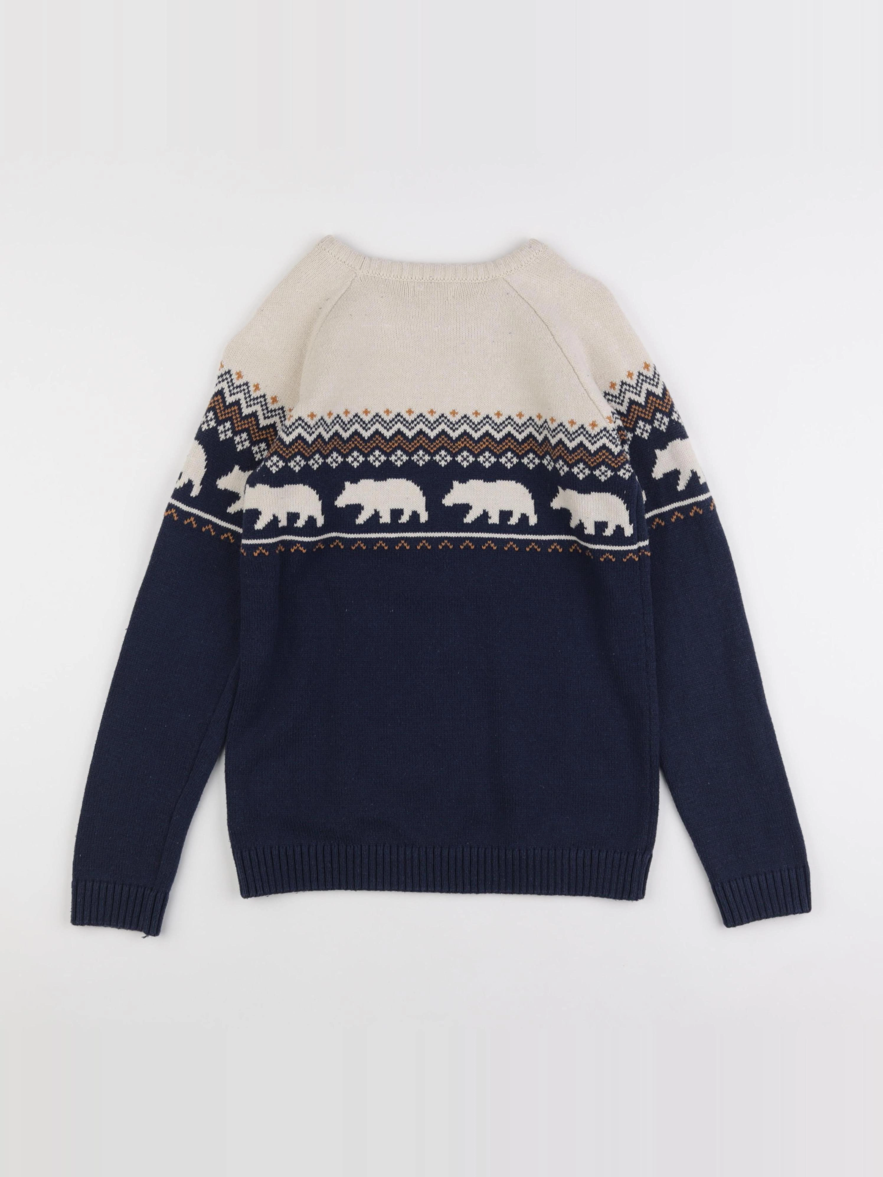 Vertbaudet - pull bleu - 12 ans