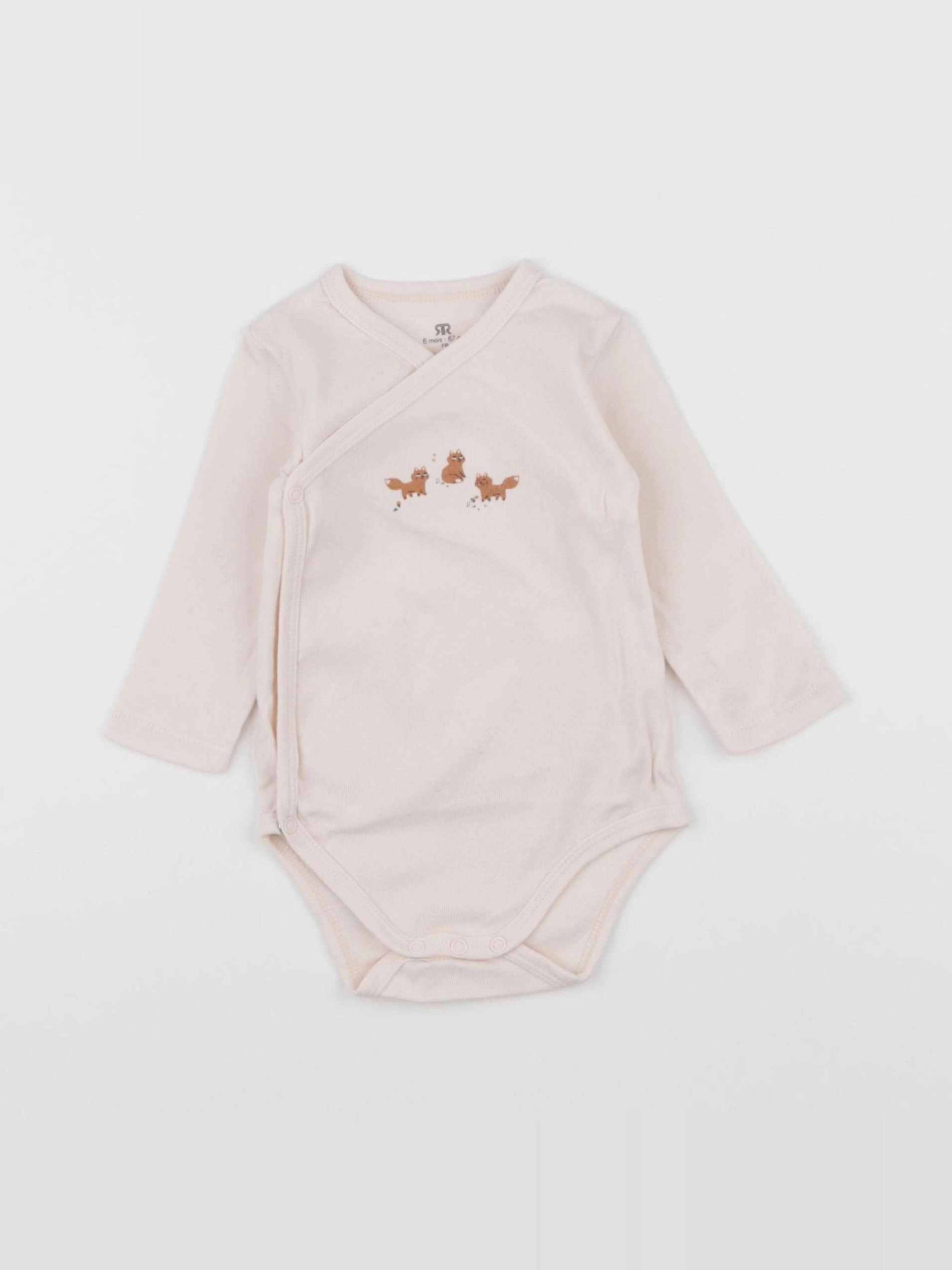 La Redoute - body beige - 6 mois