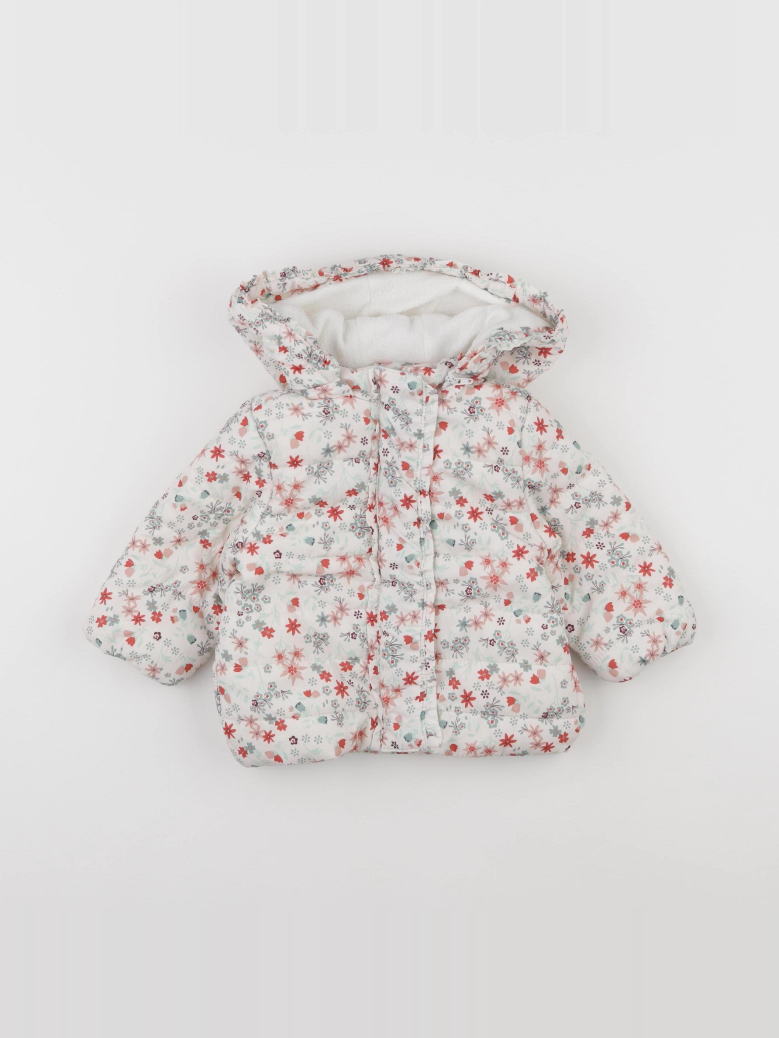 Zippy - doudoune multicolore - 6/9 mois