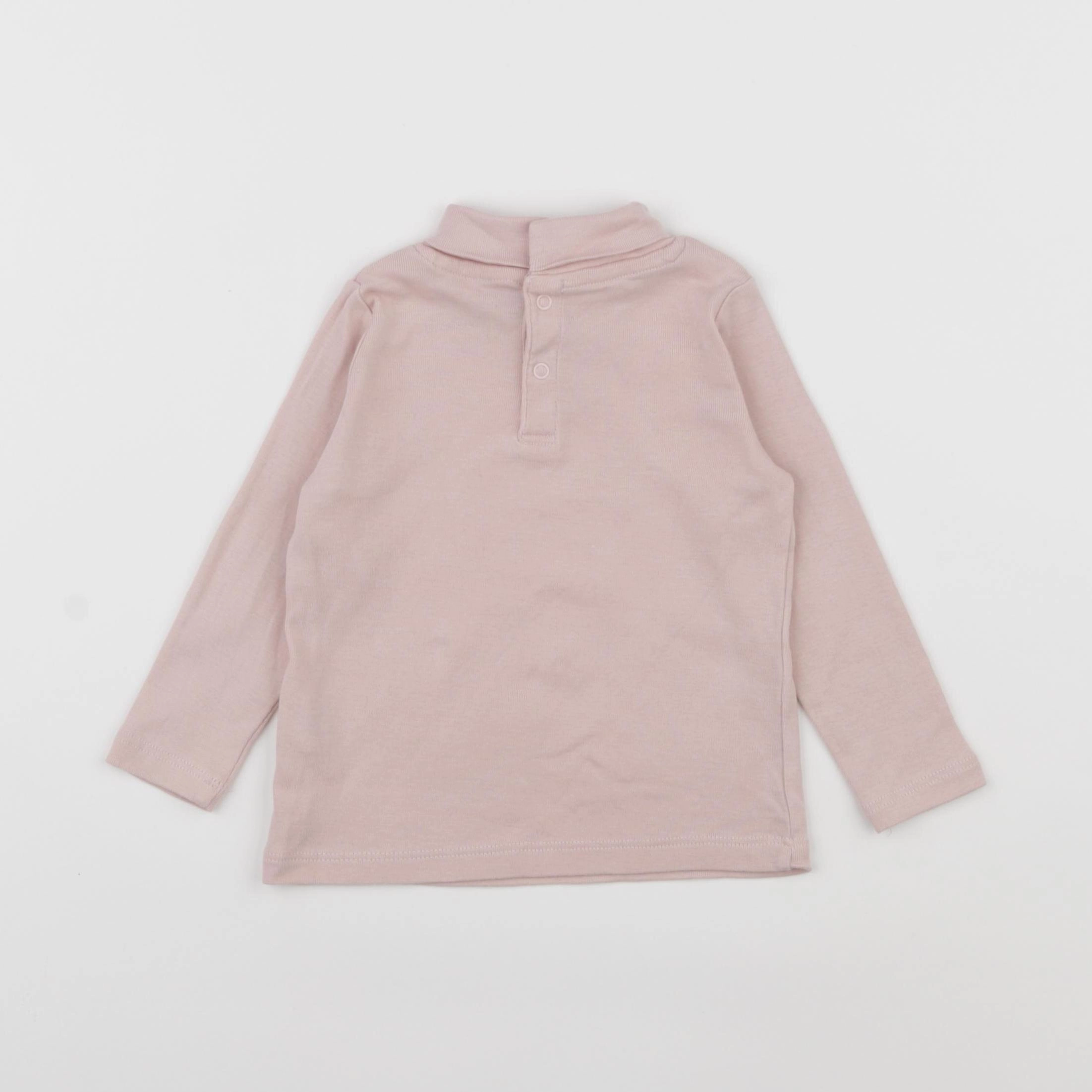 Boutchou - sous-pull rose - 12 mois