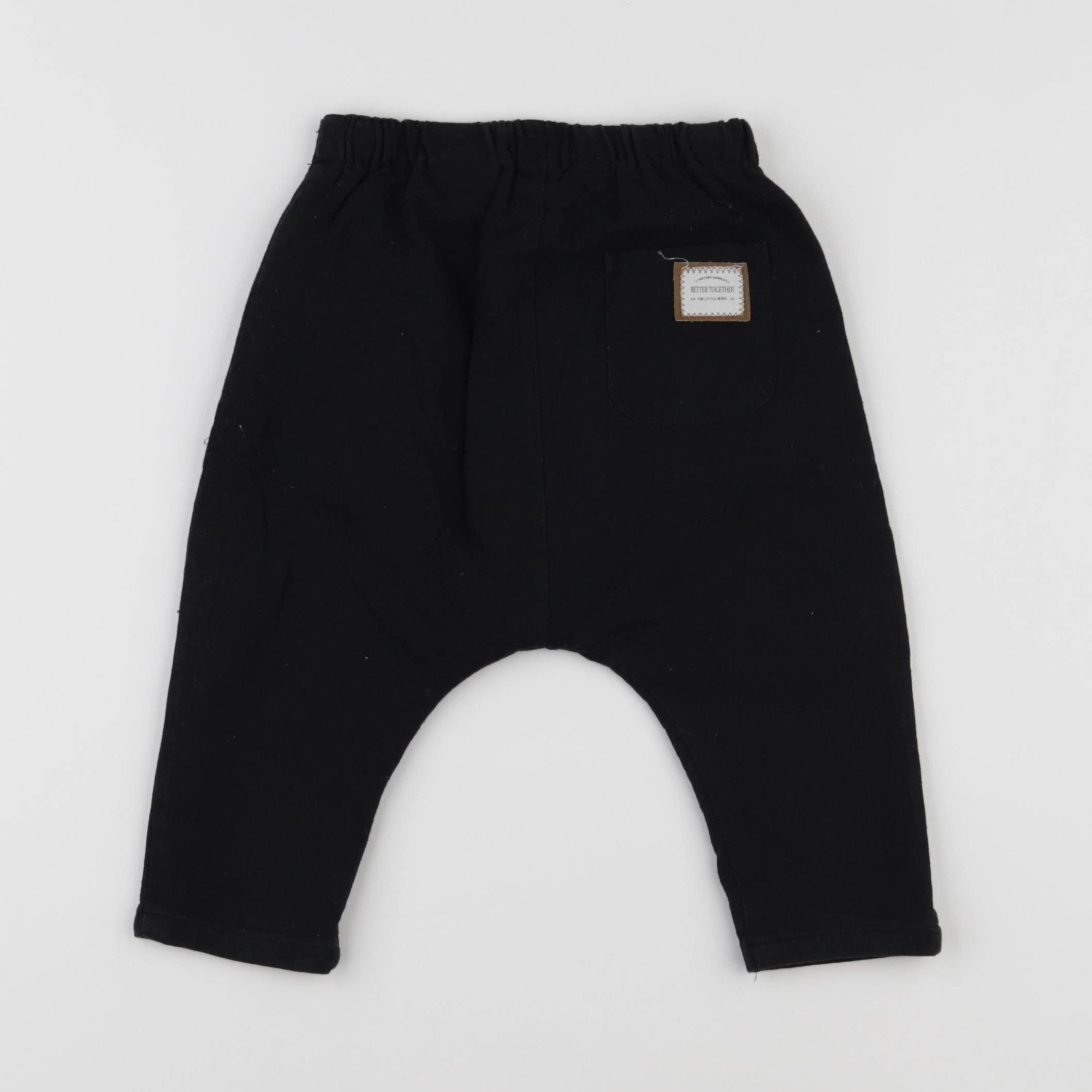 Zara - sarouel noir - 9/12 mois