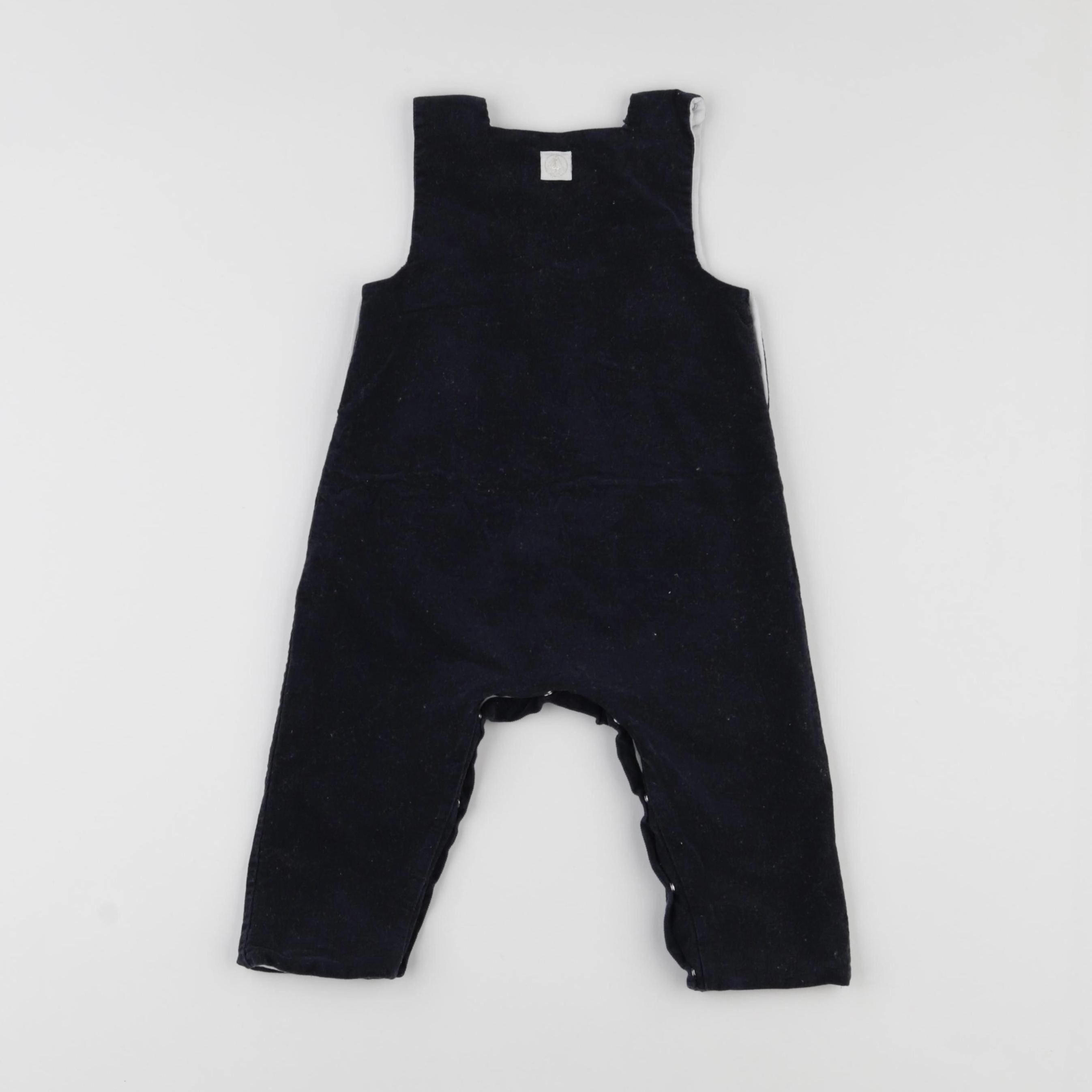 Petit Bateau - salopette bleu - 6 mois