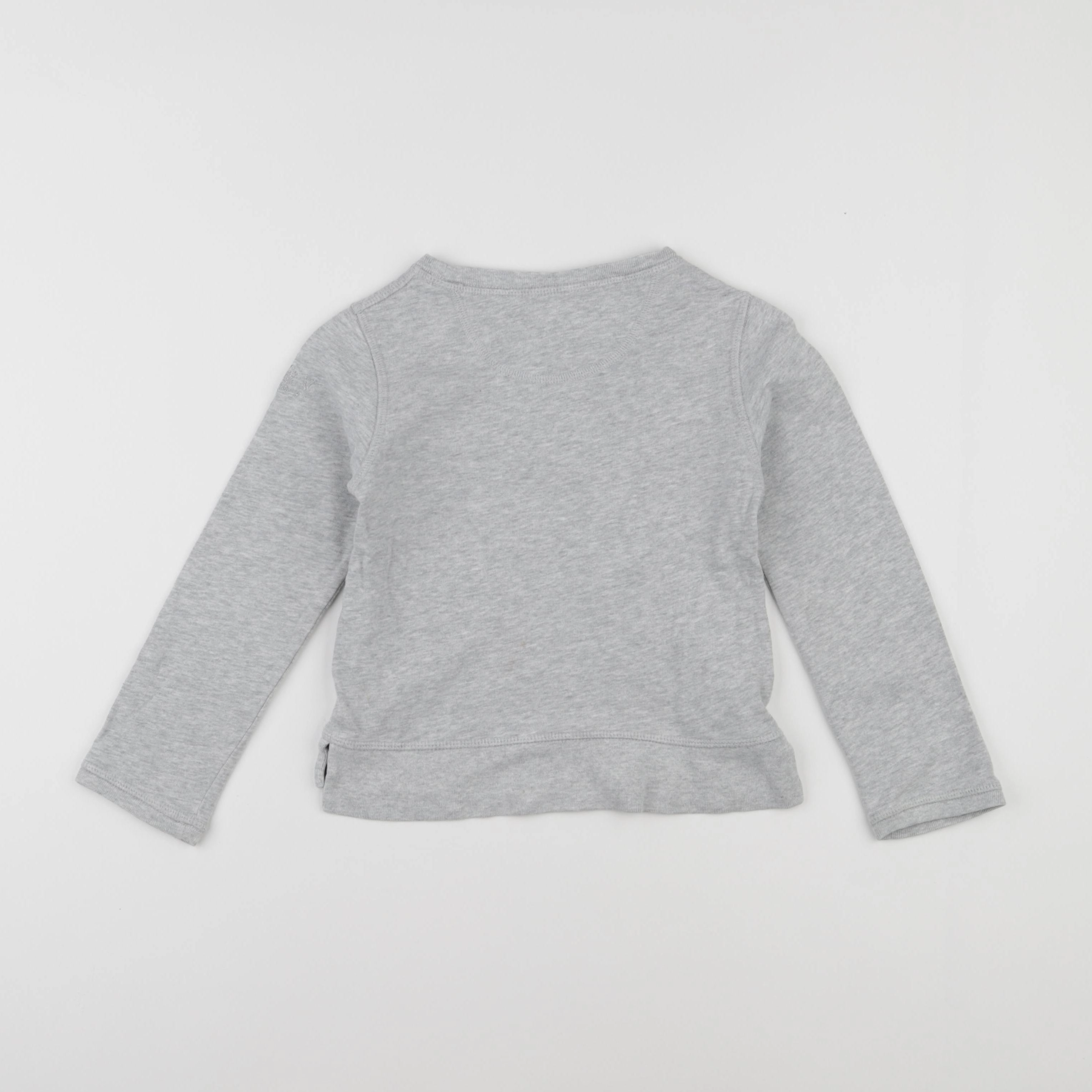 Zadig & Voltaire - sweat gris - 4 ans
