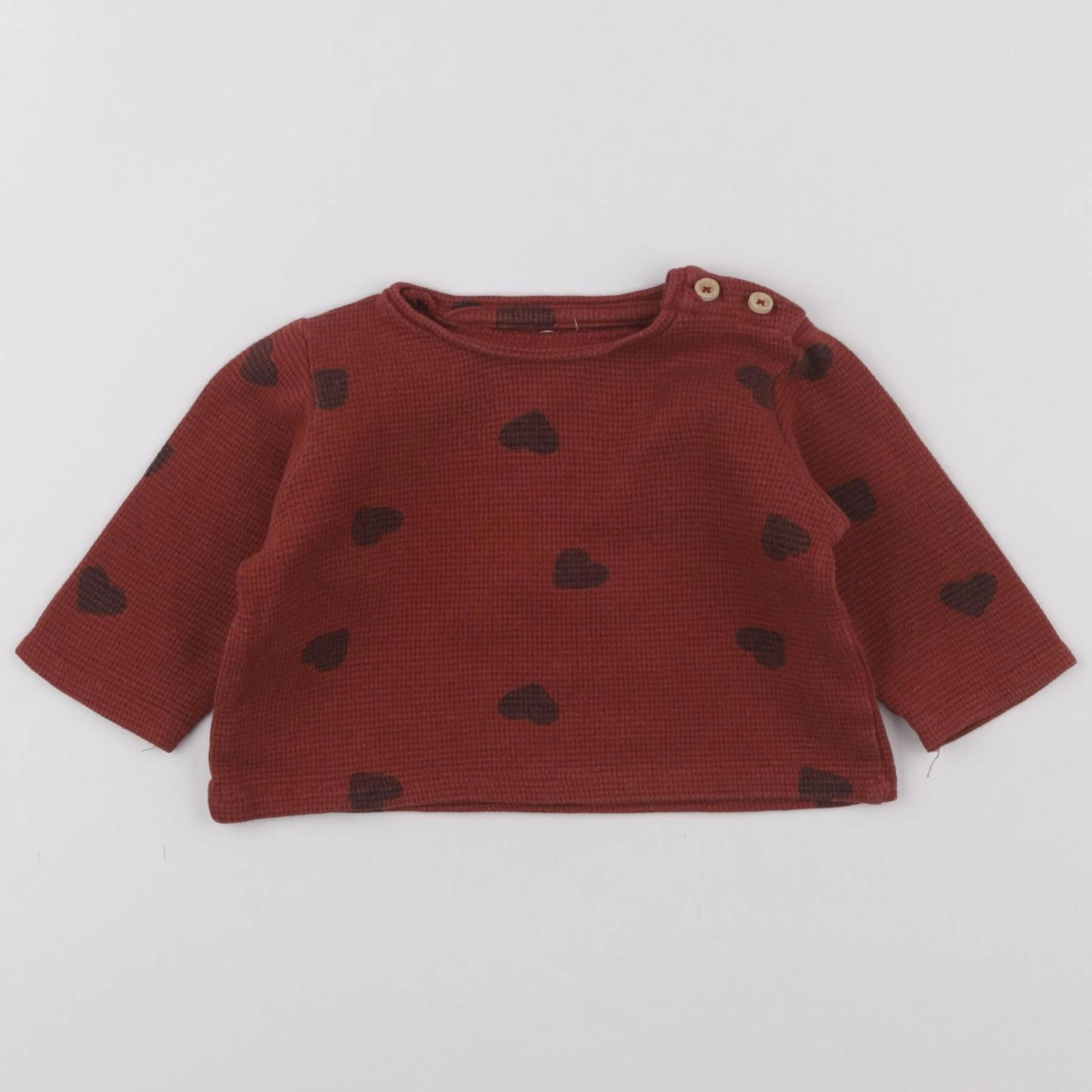 Storytelling - tee-shirt rouge - 12 mois