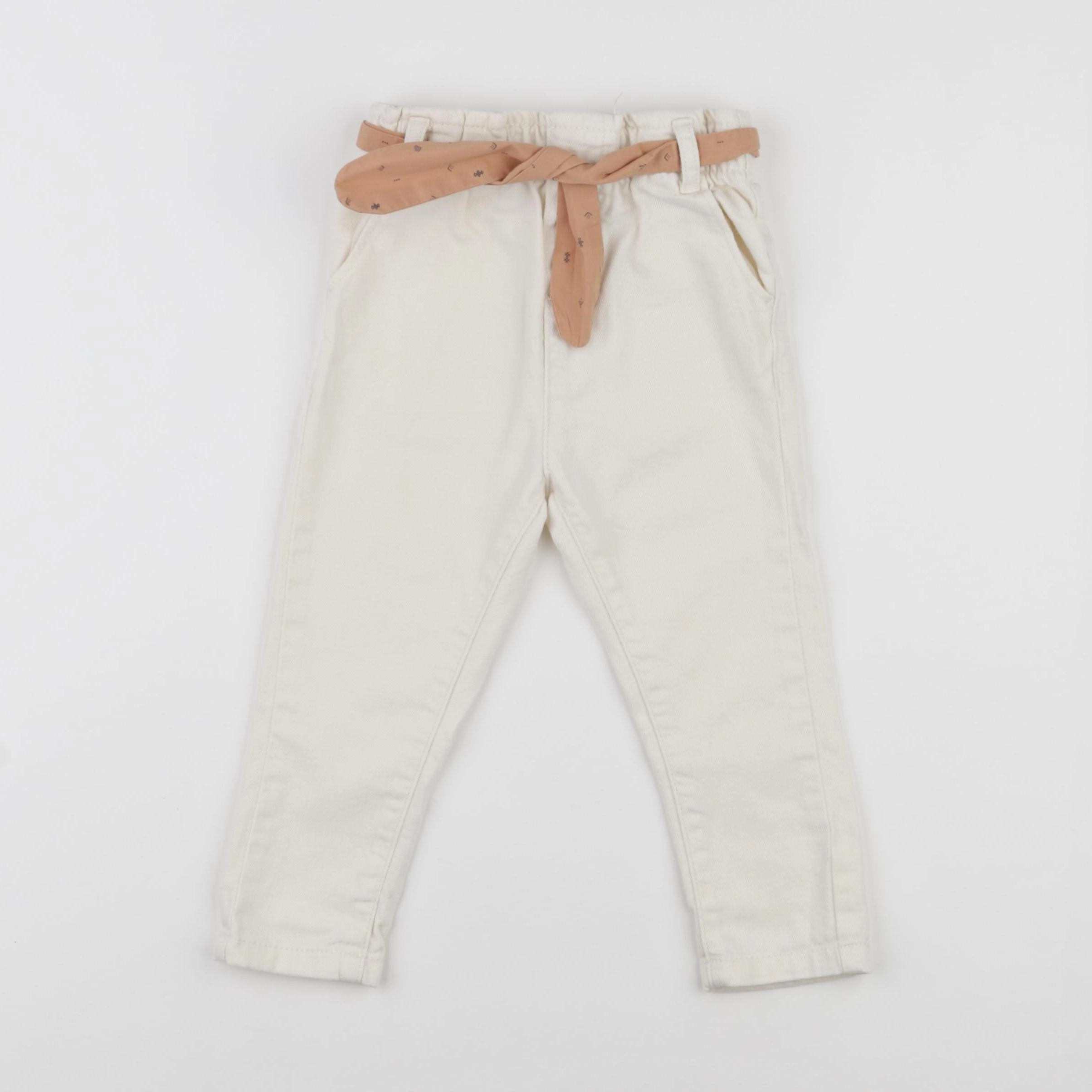 Vertbaudet - jean blanc - 18 mois
