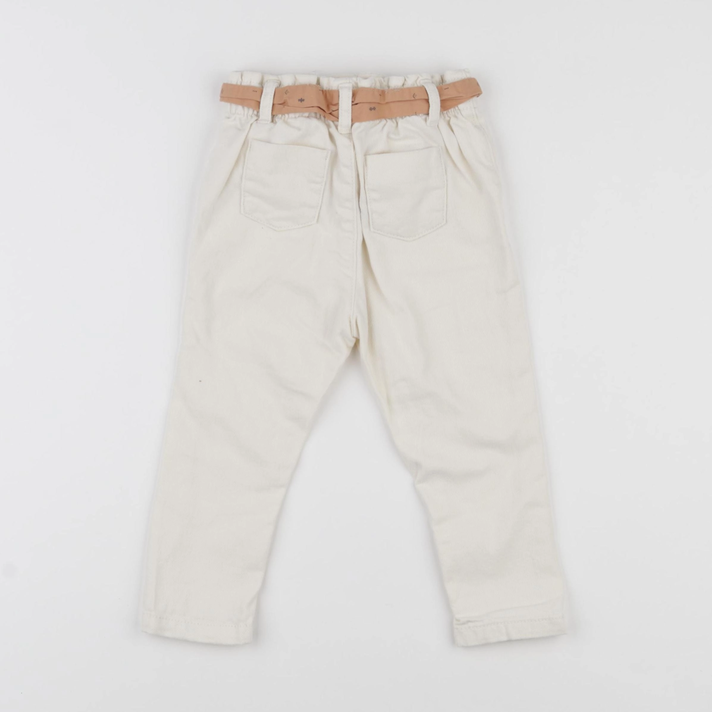 Vertbaudet - jean blanc - 18 mois