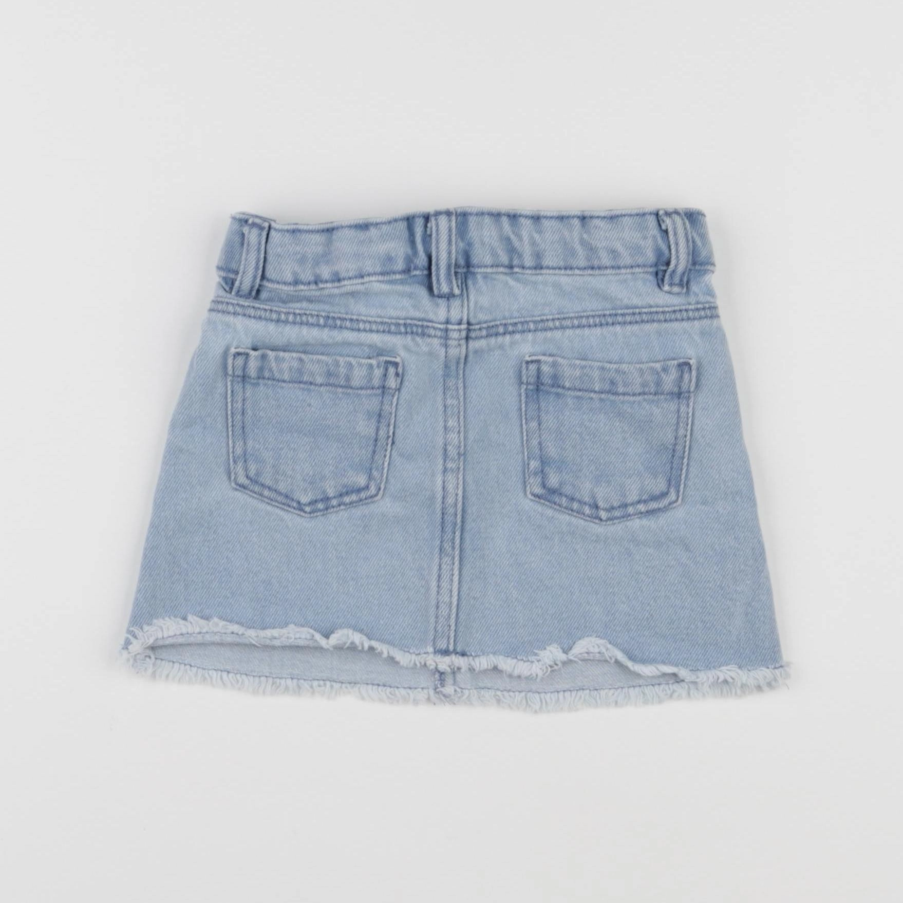 Vertbaudet - jupe bleu - 2 ans