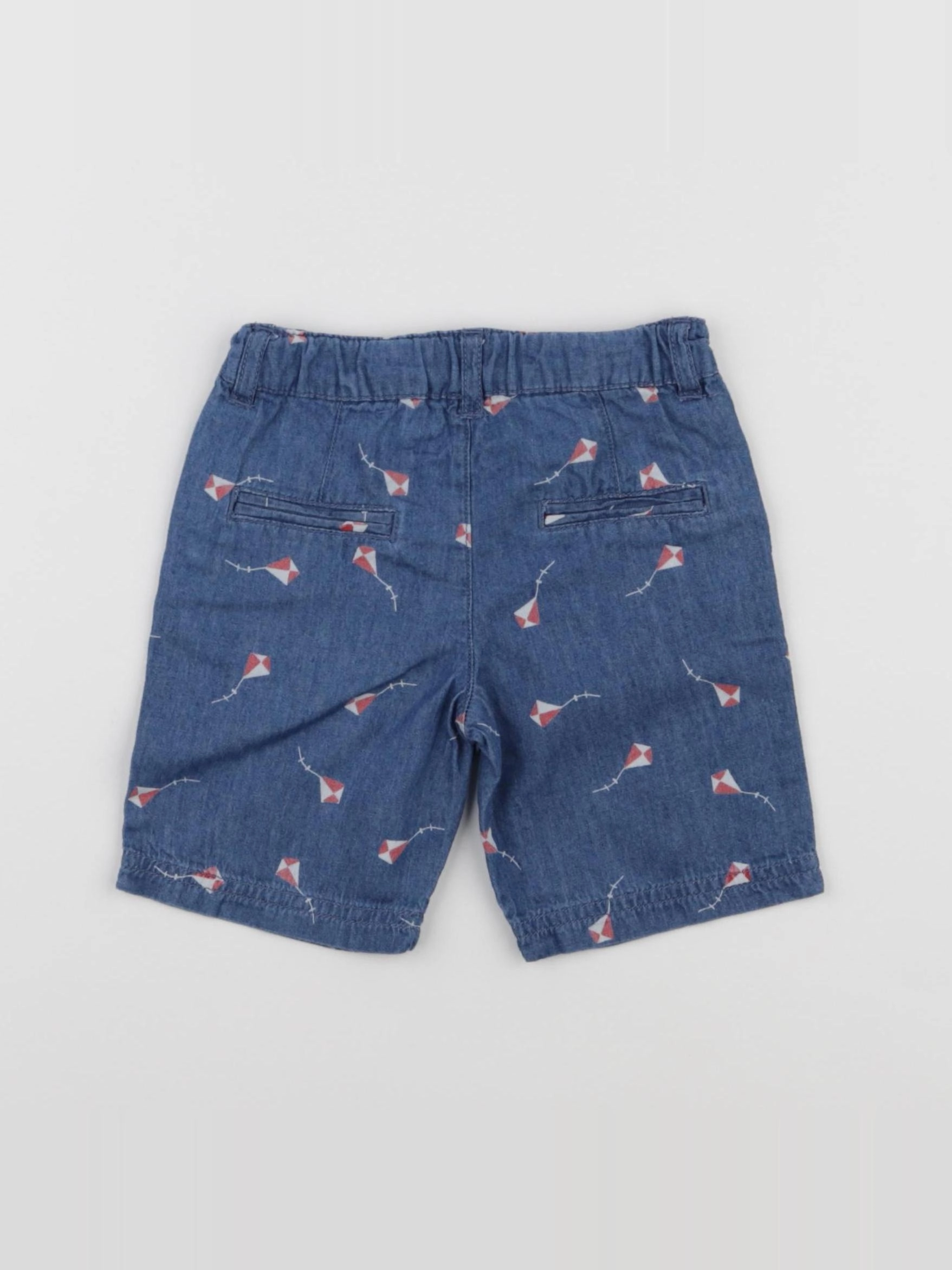 Boutchou - short bleu - 12 mois