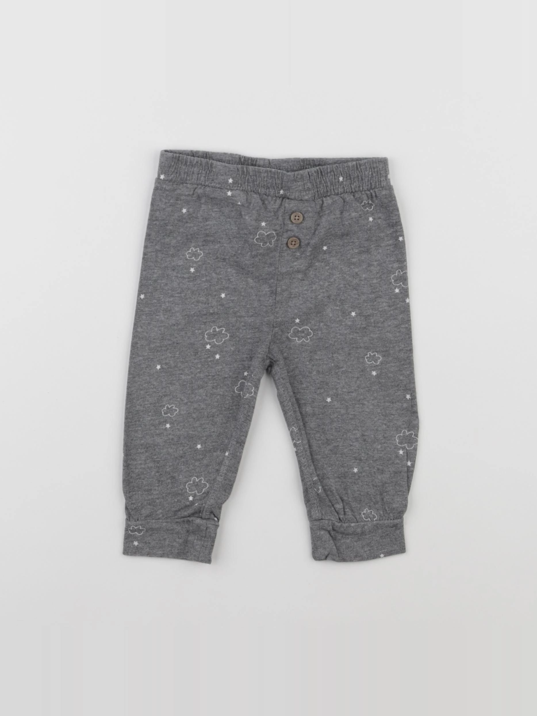 La Redoute - legging gris - 9 mois