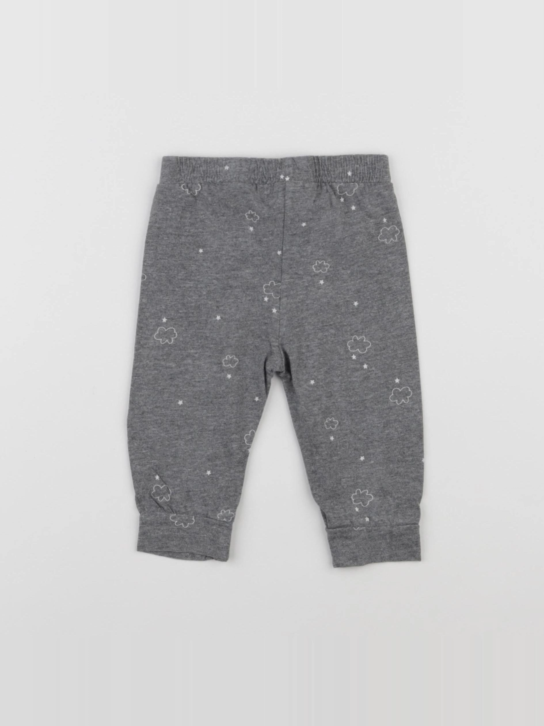 La Redoute - legging gris - 9 mois
