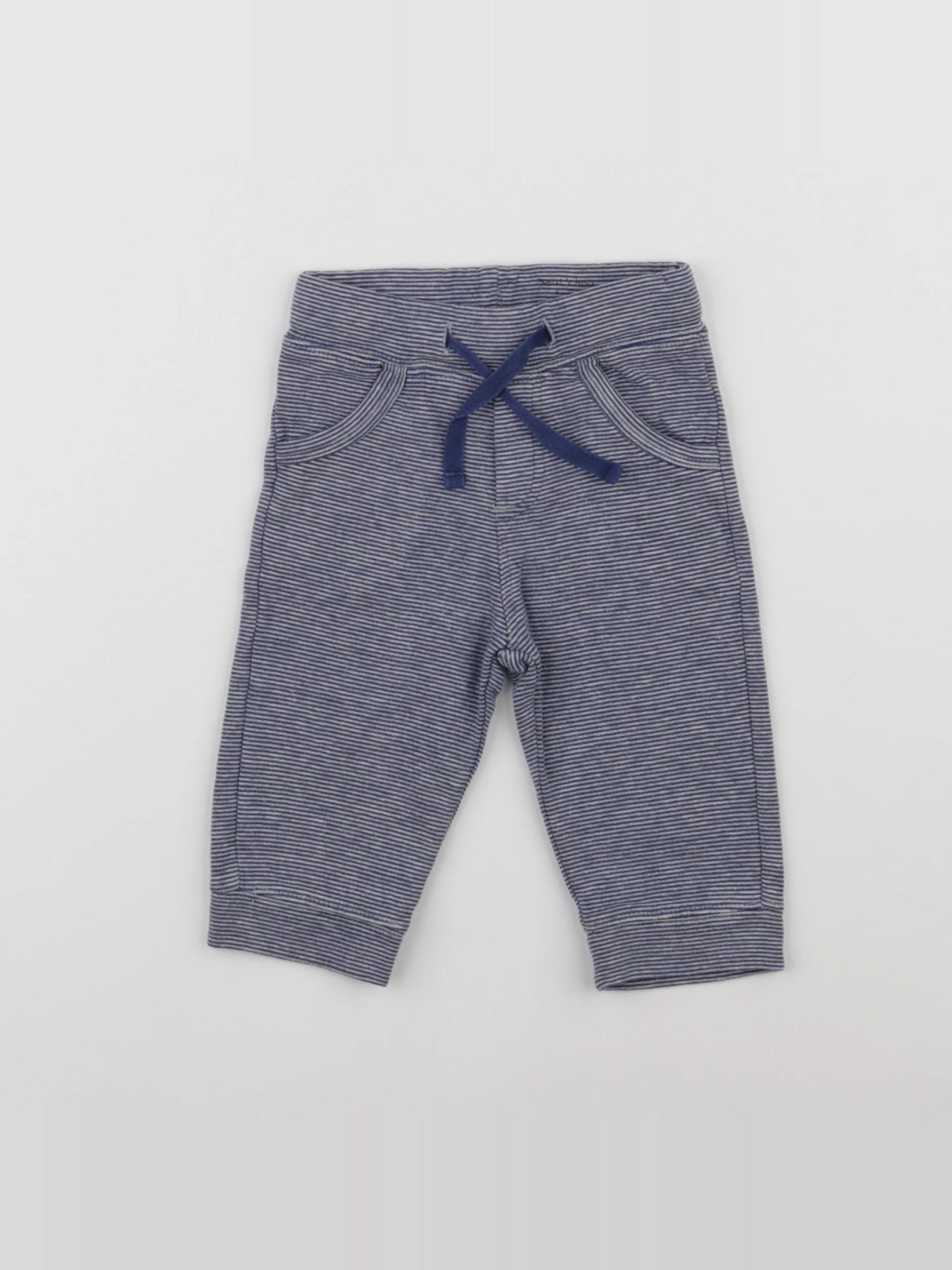 Boutchou - legging bleu - 9 mois