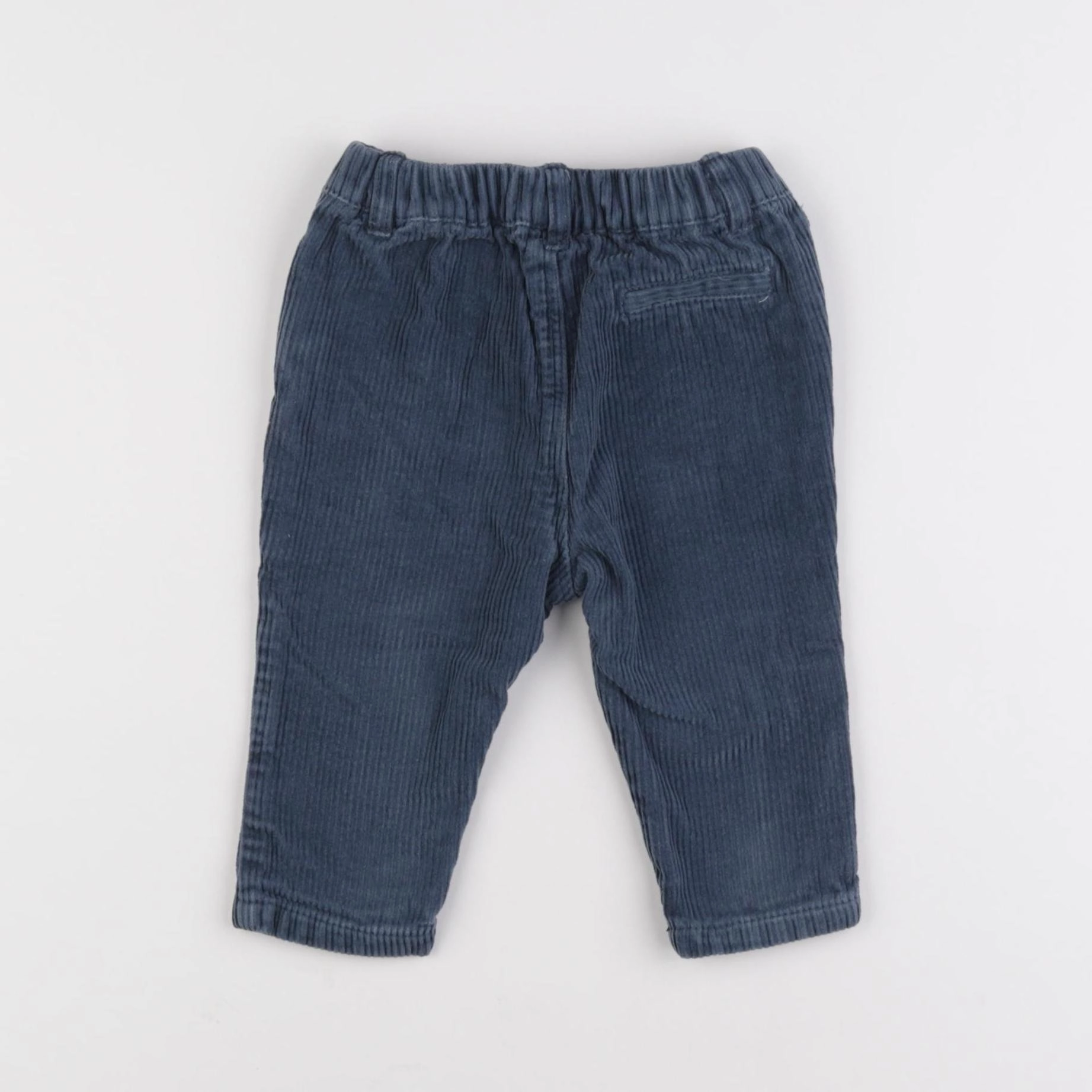 Vertbaudet - pantalon bleu - 9 mois