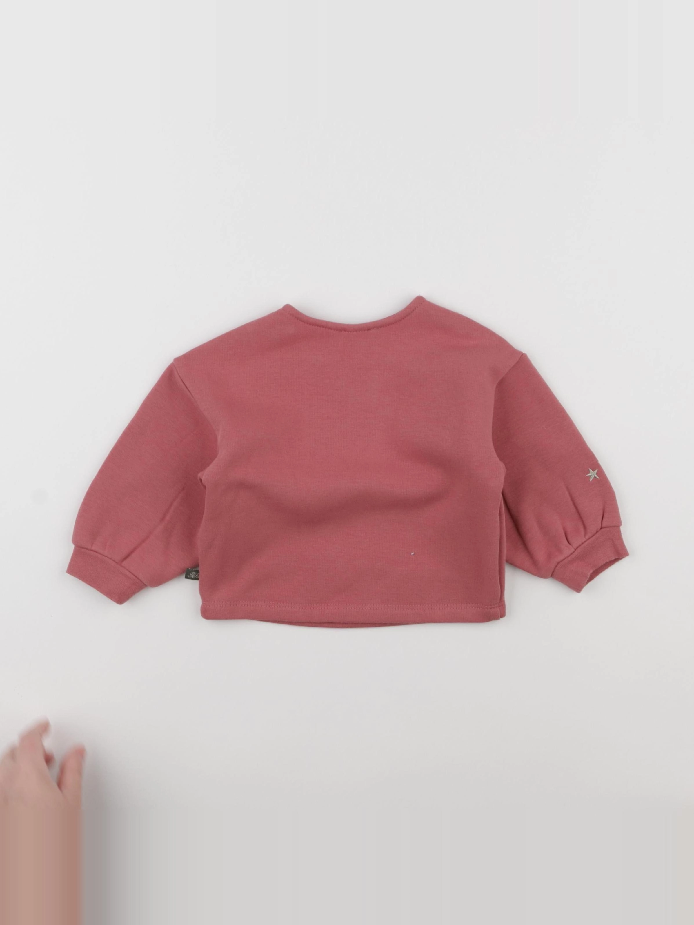 IKKS - sweat rose - 18 mois