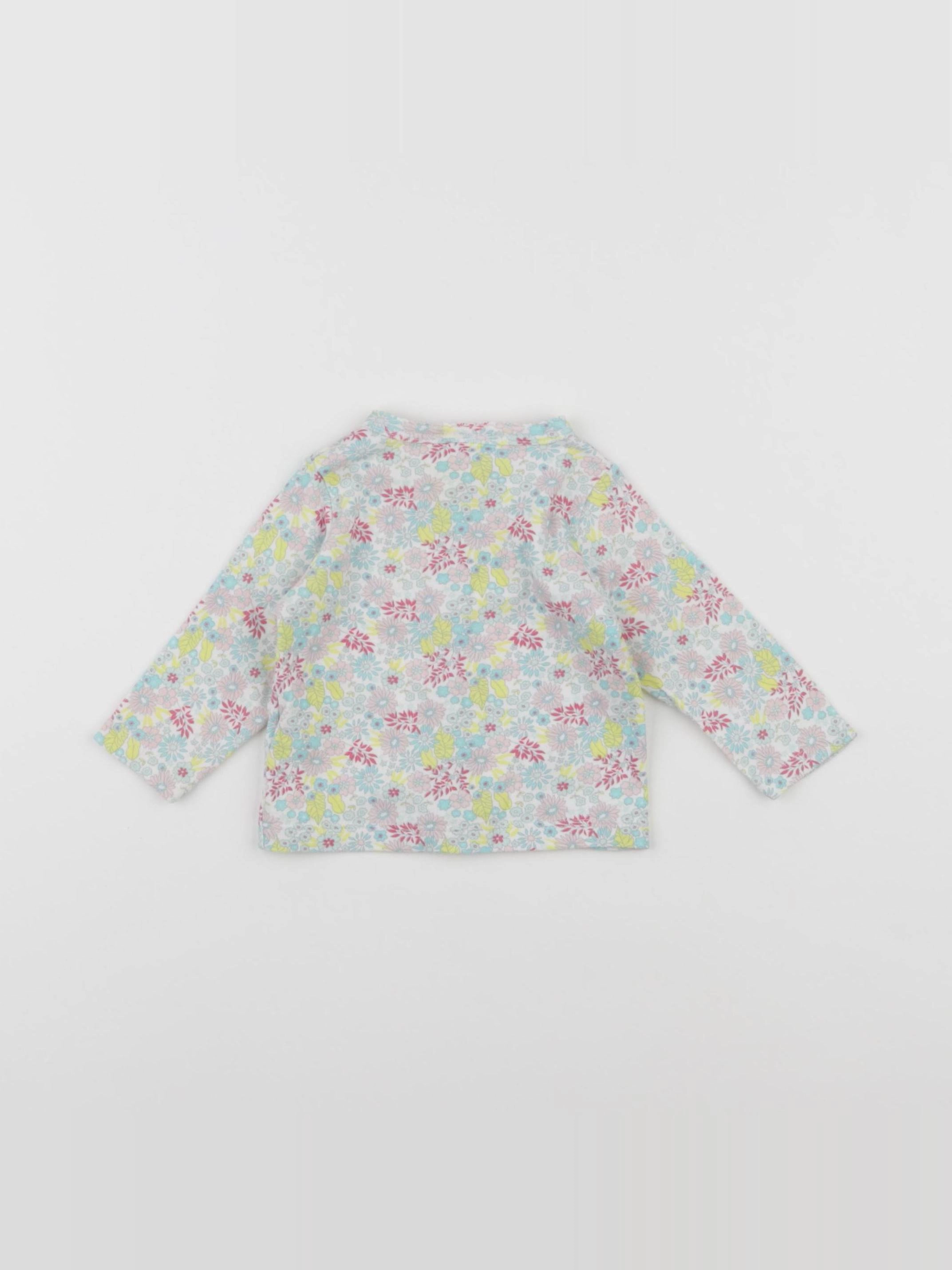 Petit Bateau - tee-shirt multicolore - 3 mois