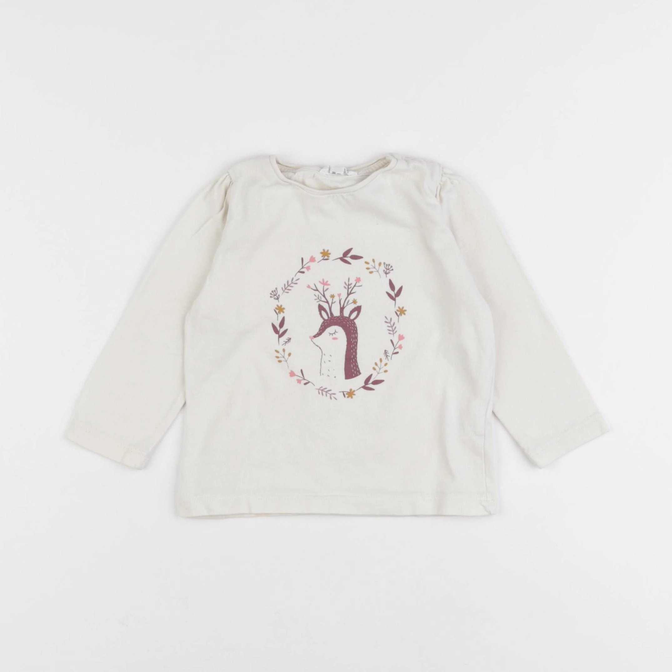 Eden & Victor - tee-shirt beige - 18 mois