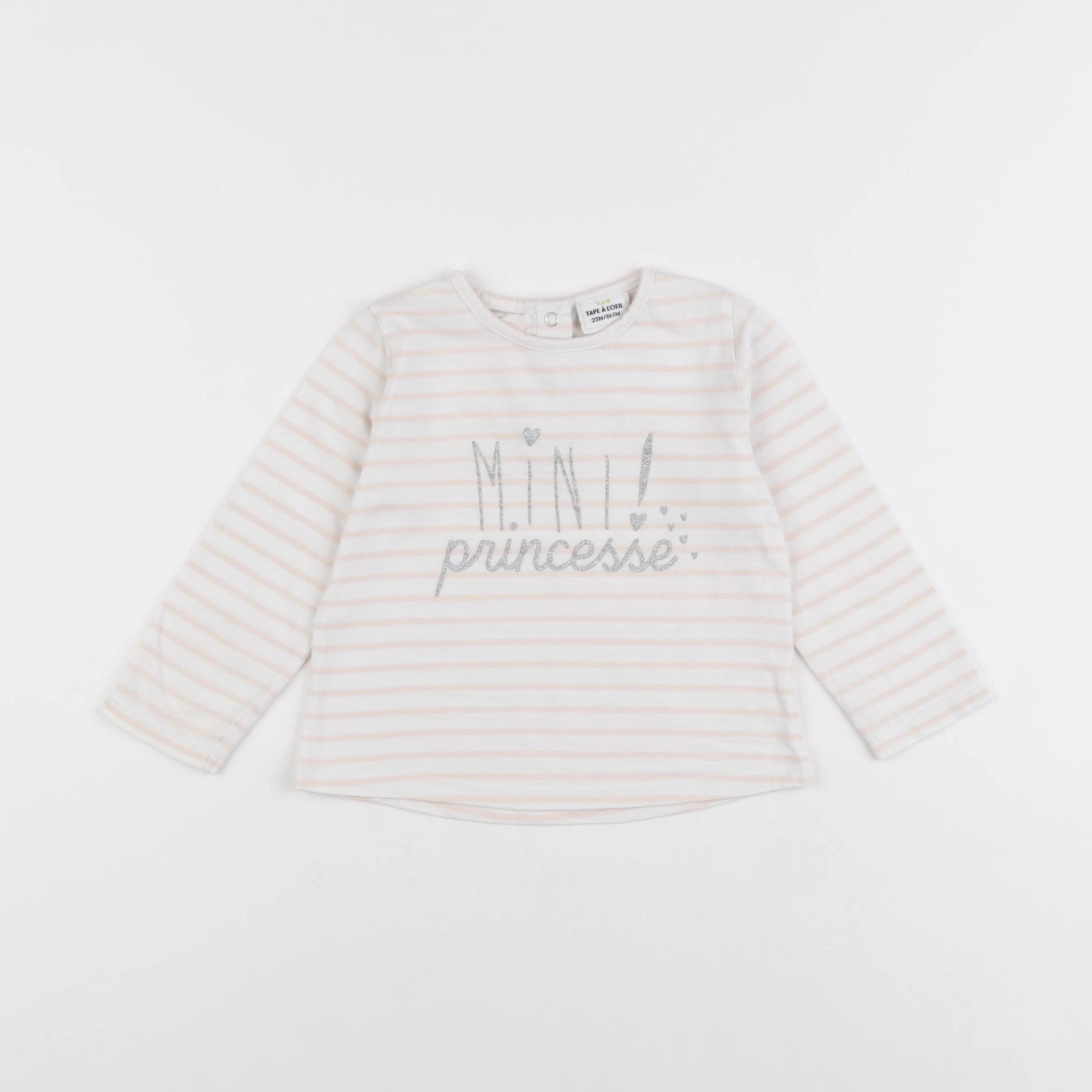 Tape à l'oeil - tee-shirt rose - 2 ans