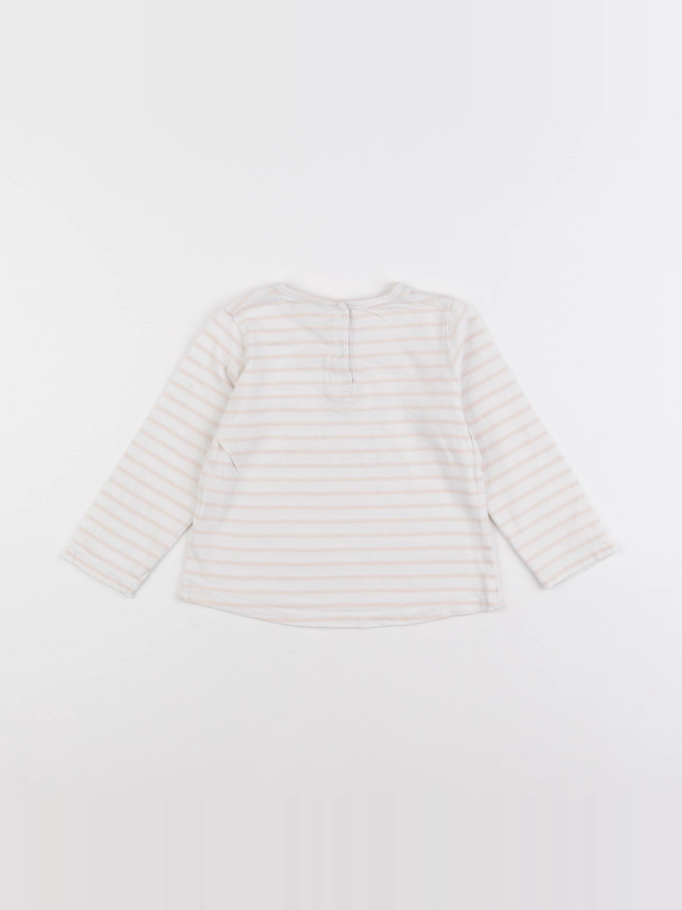 Tape à l'oeil - tee-shirt rose - 2 ans