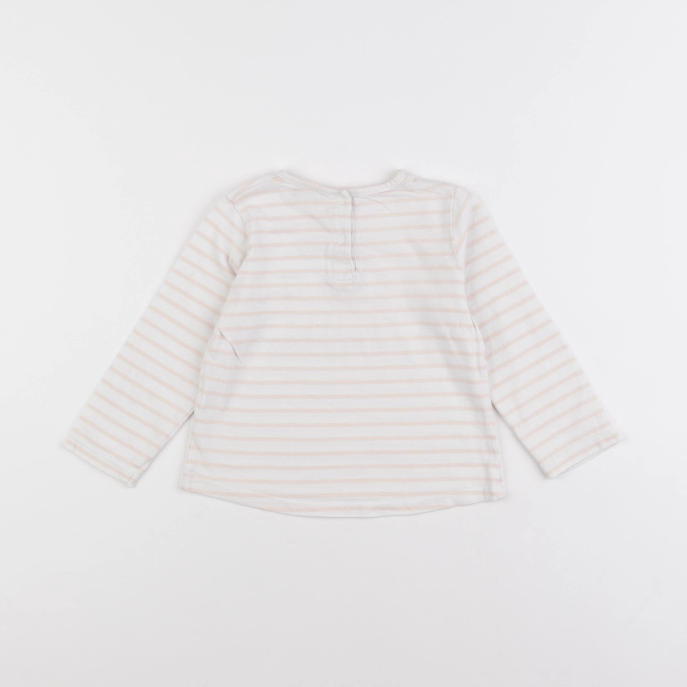 Tape à l'oeil - tee-shirt rose - 2 ans
