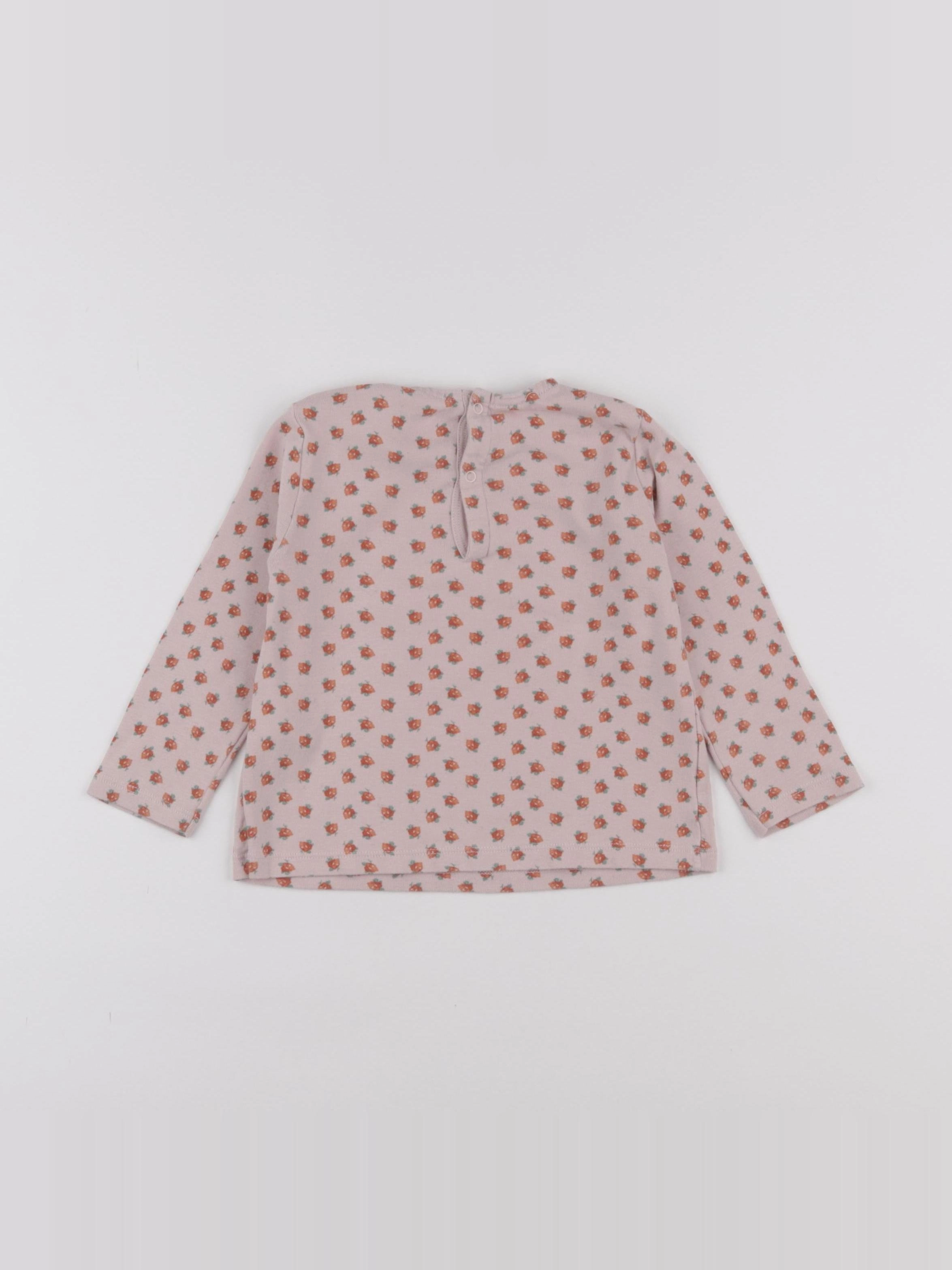 Petit Bateau - tee-shirt multicolore - 2 ans