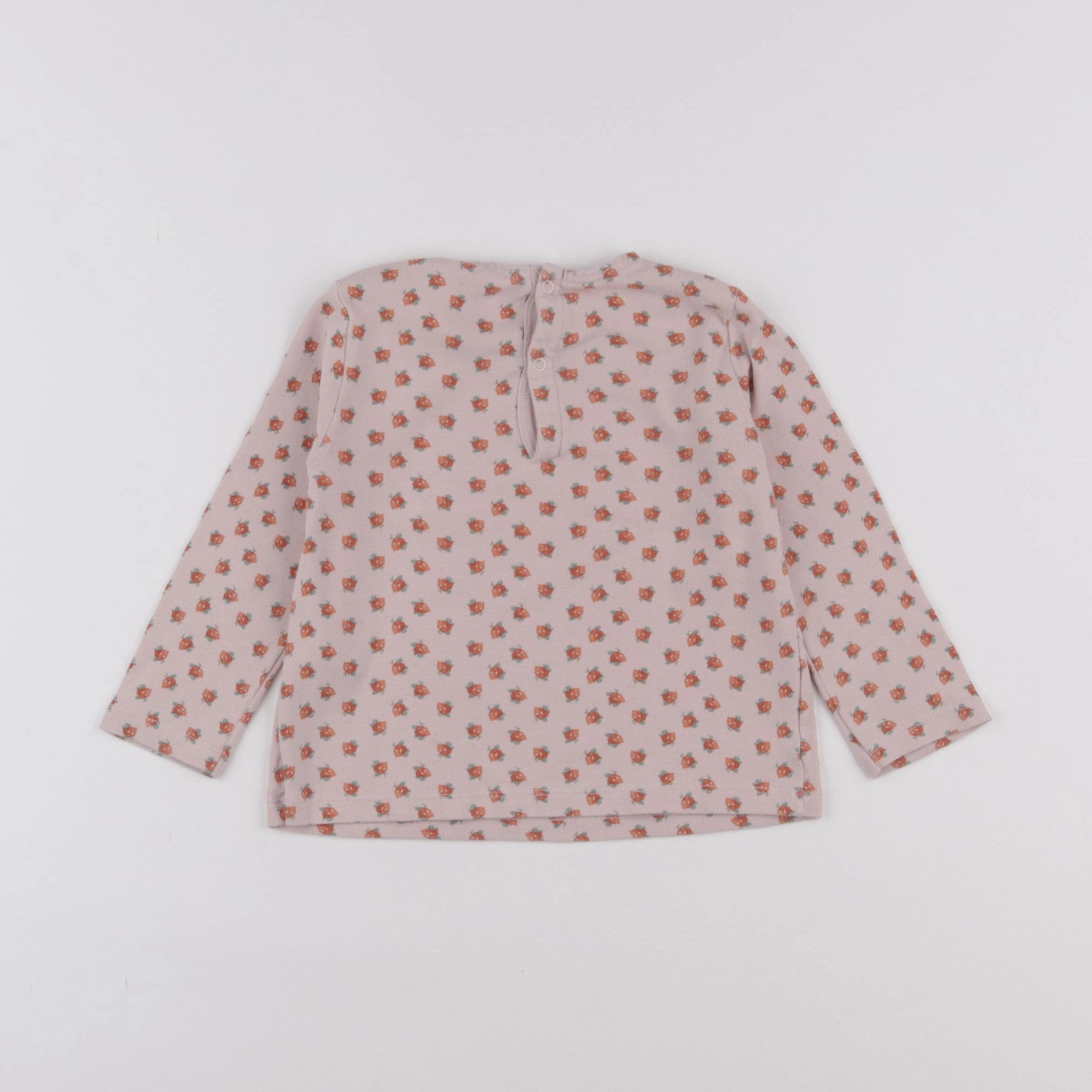 Petit Bateau - tee-shirt multicolore - 2 ans