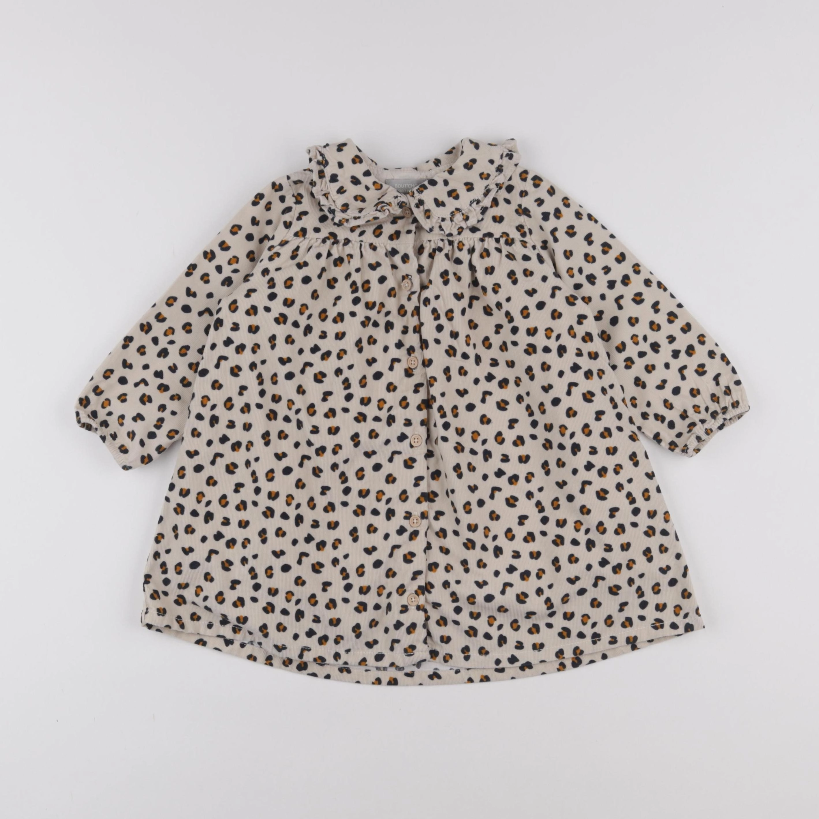 Boutchou - robe marron - 18 mois