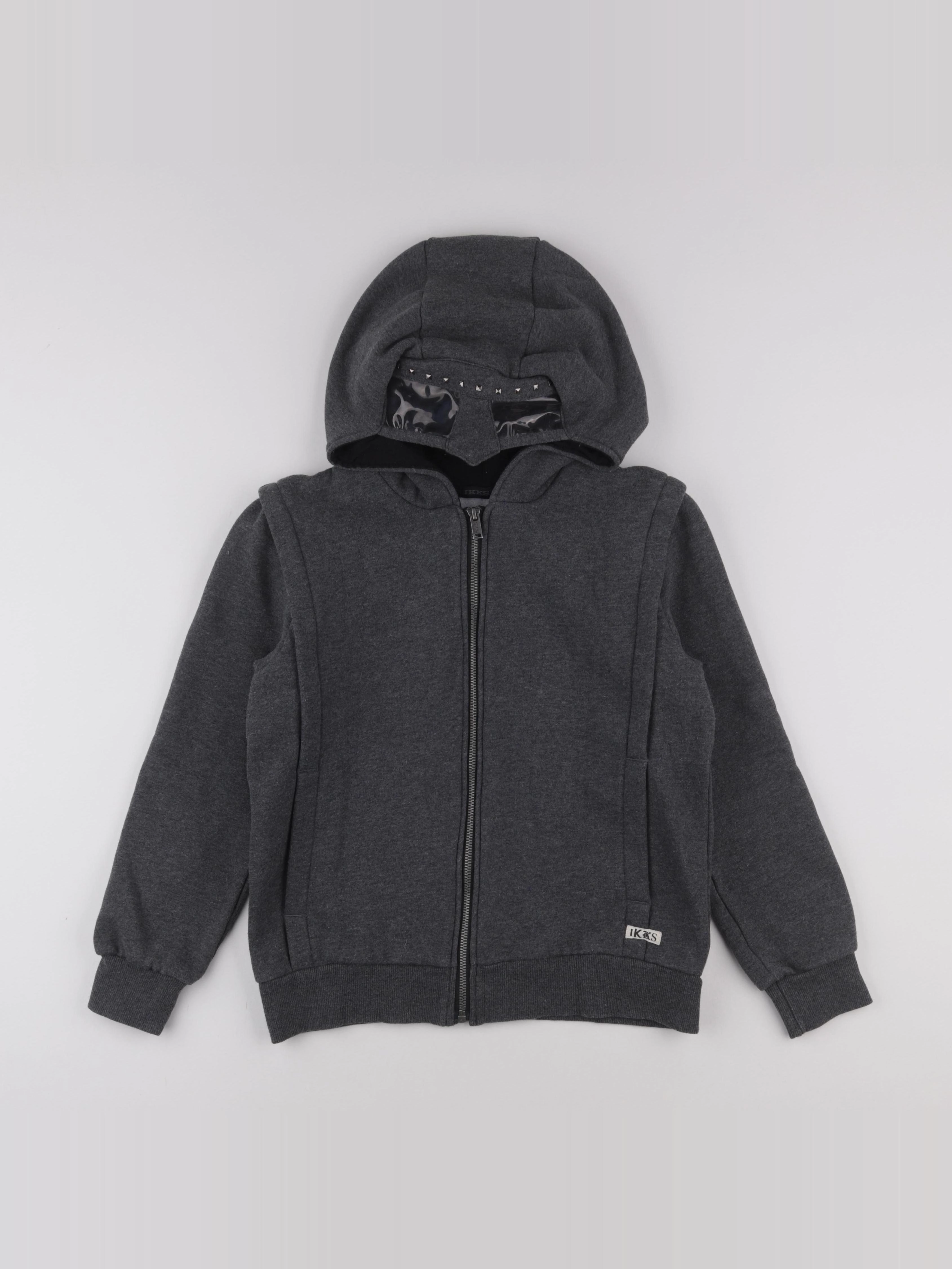 IKKS - sweat gris - 12 ans