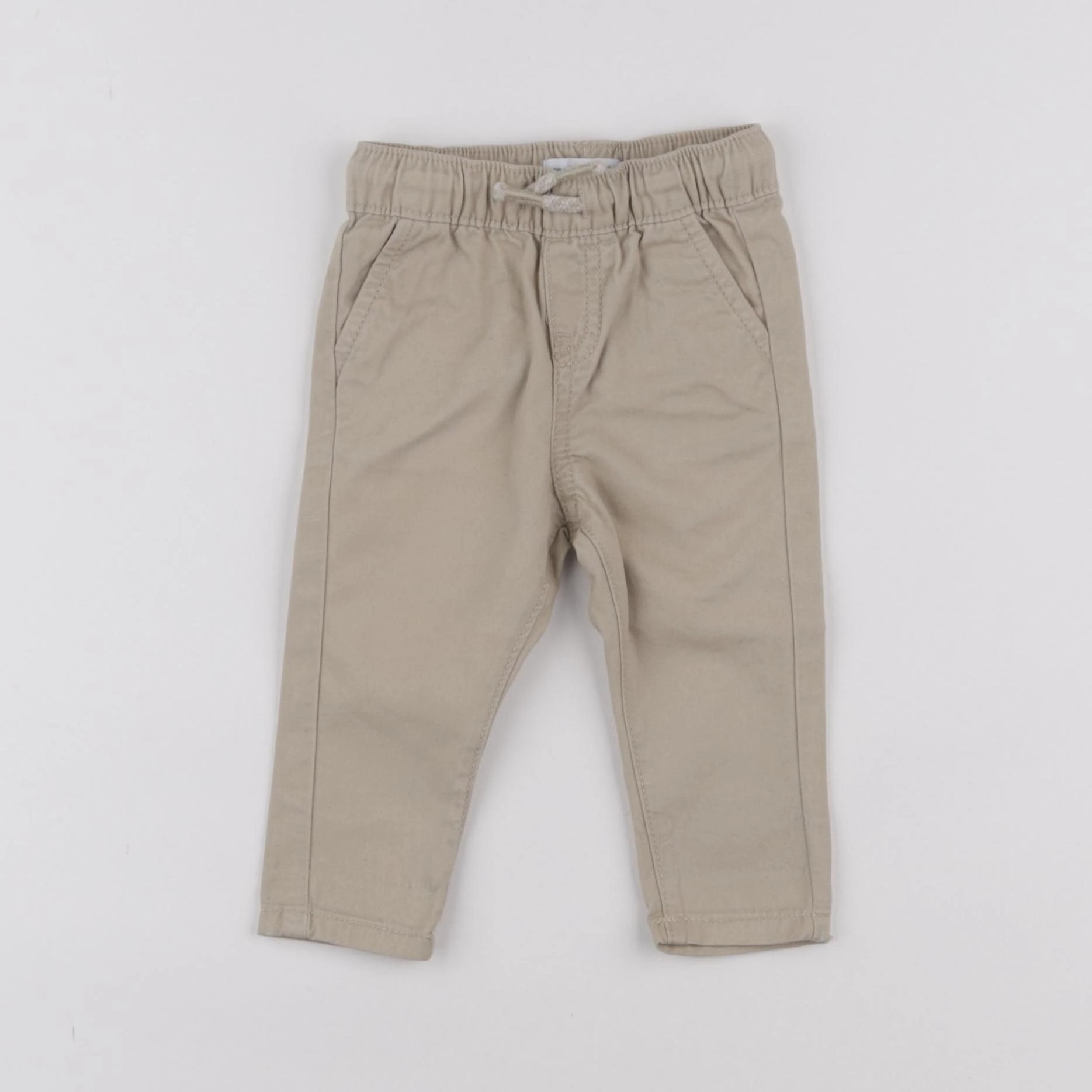 Vertbaudet - pantalon beige - 3 mois
