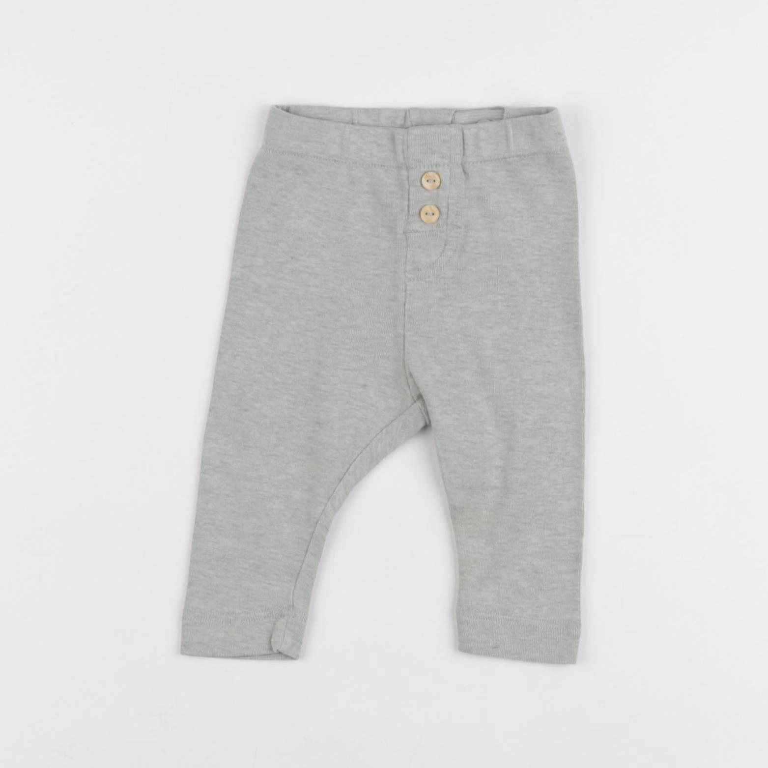 H&M - legging vert - 3 mois